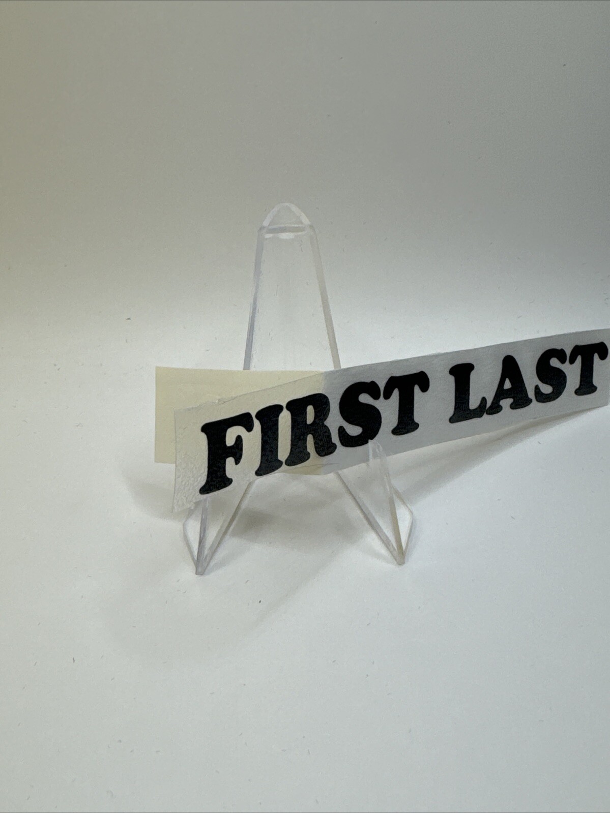 12×12 Sheet Of Vinyl Name Tags! Perfect For Labeling Your Kids Stuff!