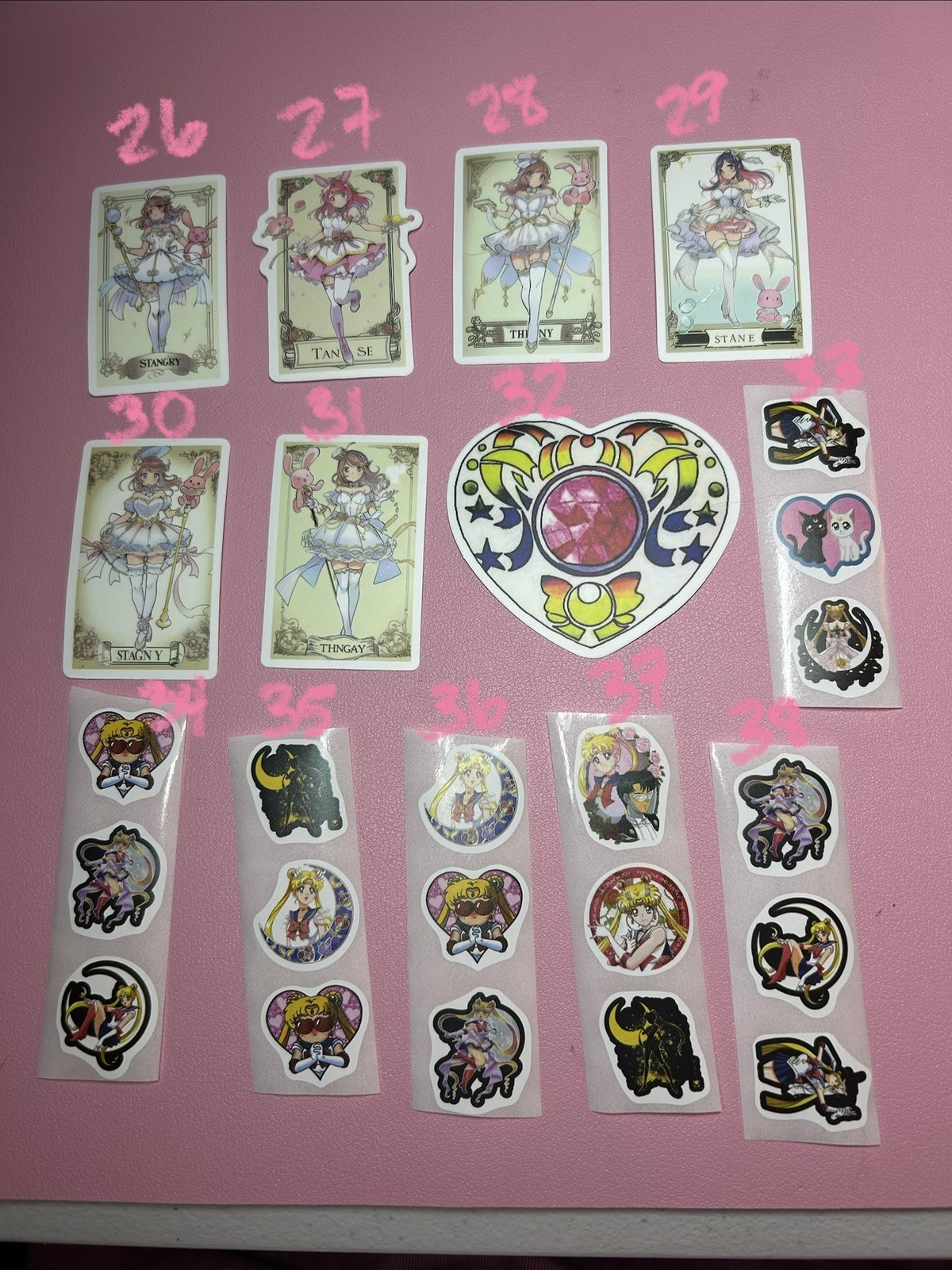 Sailor Moon And More Anime Stickers