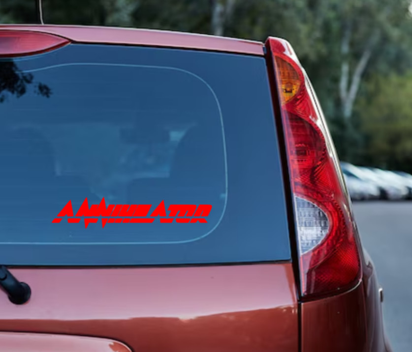 Annihilator Vinyl Logo Sticker Decal Heavy Metal Band Car Bumper Overkill