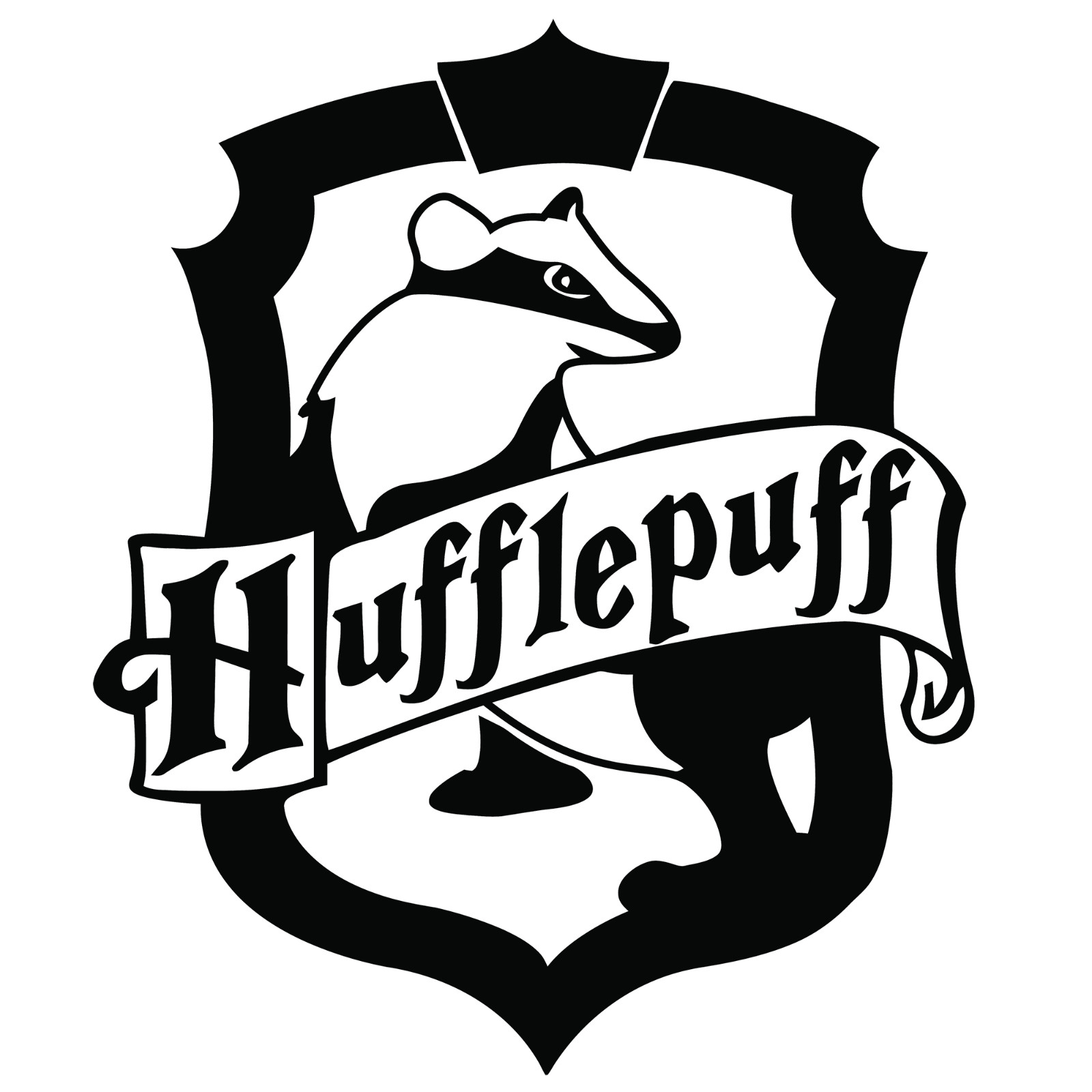 6" Harry Potter House Hufflepuff Shield Movie Vinyl Decal Sticker