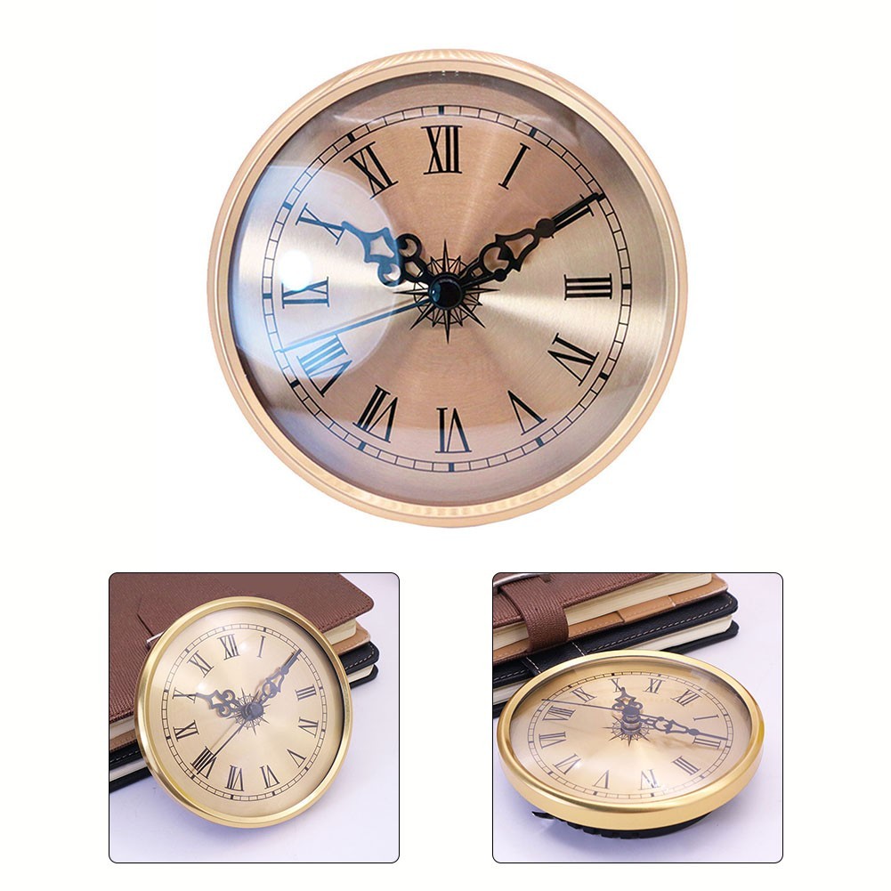 Roman Numeral DIY Clock Replacement Part 108MM Quartz Clock Insert Movement