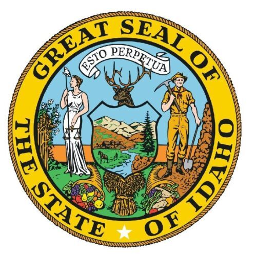 Idaho State Seal Sticker Decal R531