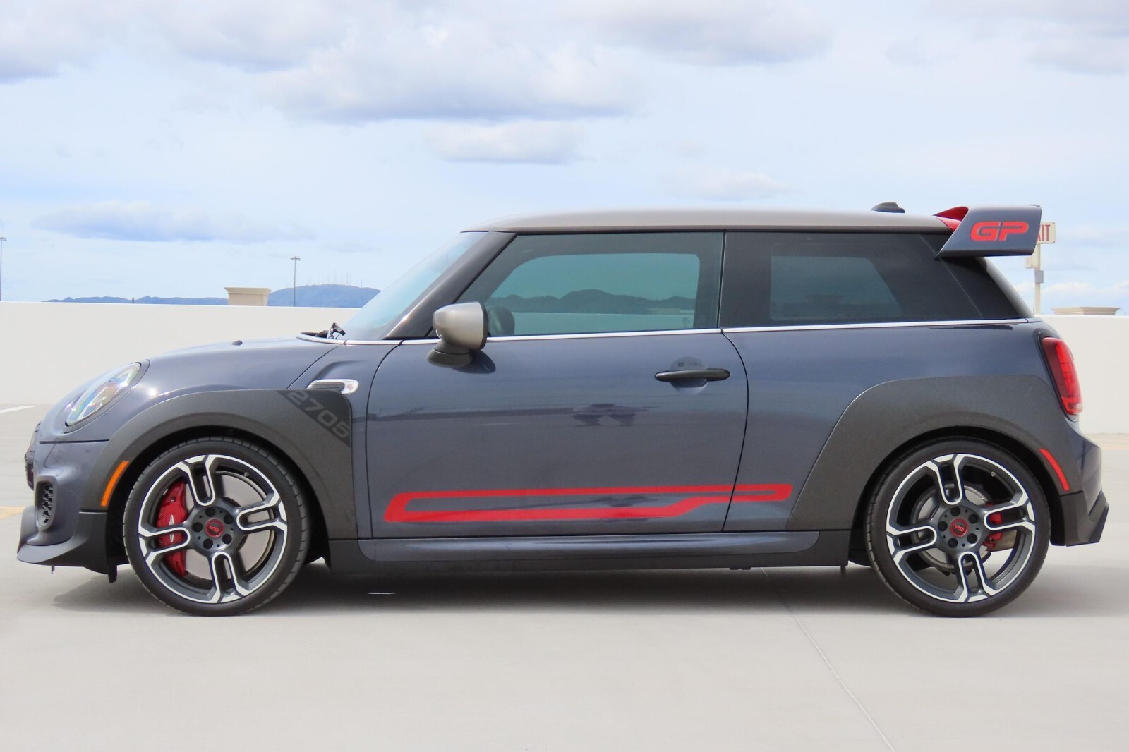 2) Side Stripes Sticker For MINI John Cooper Works JCW GP Edition F55 F56 F57