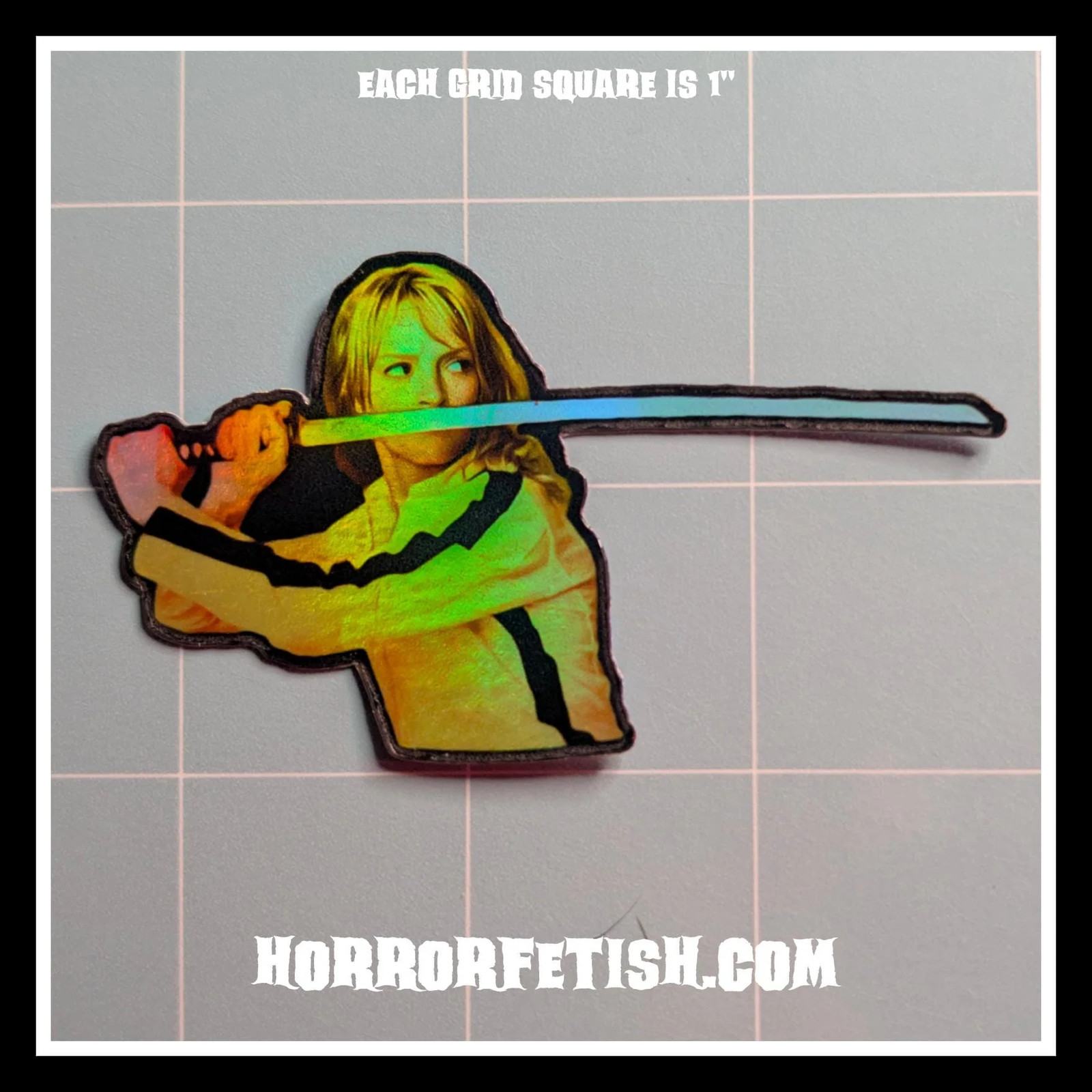 Kill Bill | Horror Movie Character Inspired Die Cut Waterproof Laminated Sticker