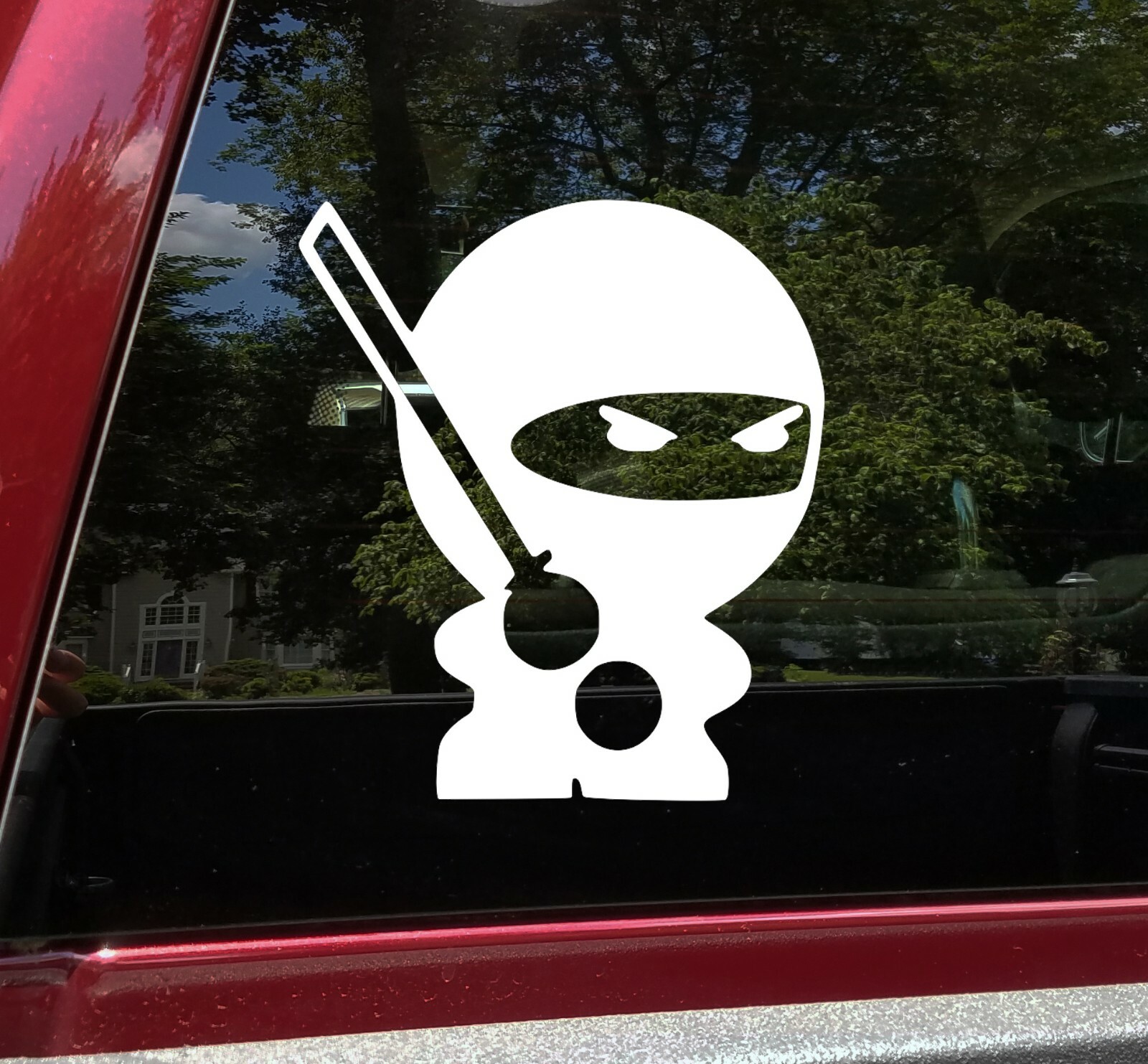 Ninja Vinyl Decal – Shinobi Warrior Japan Ninjato Ninjaken – Die Cut Sticker