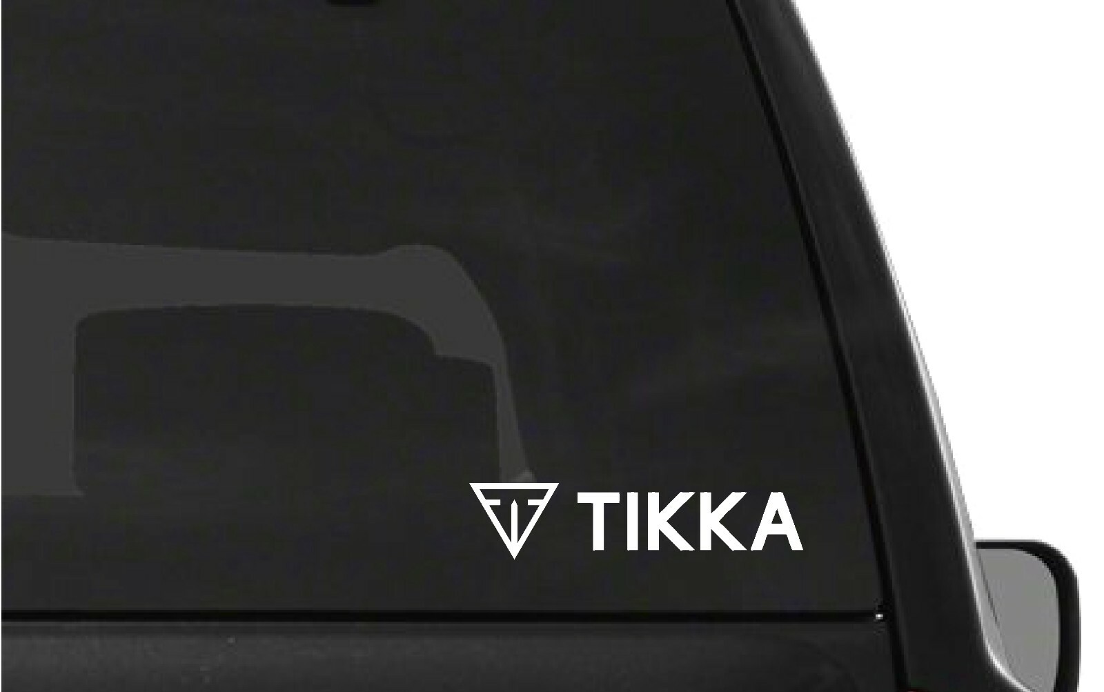Tikka Rifles Vinyl Decal Firearms Logo Car Window Gun Case Laptop Sticker