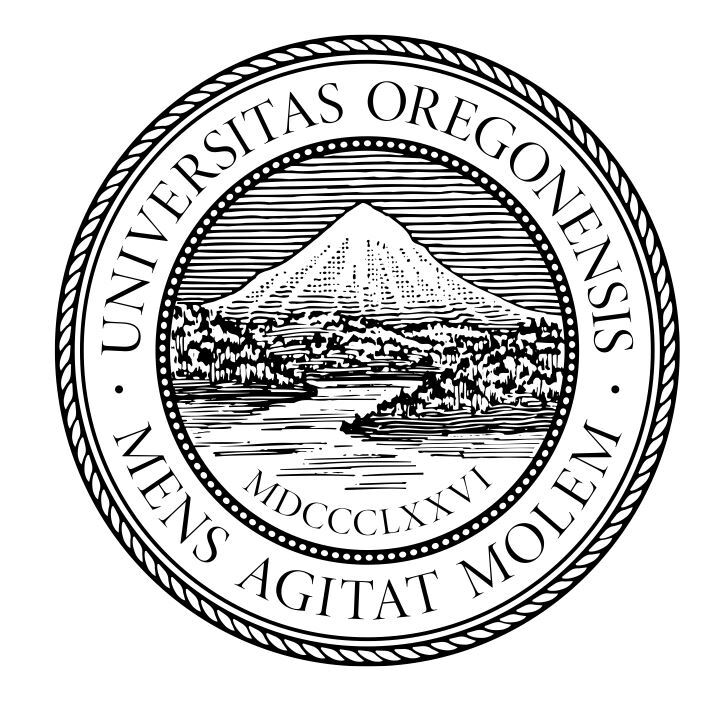 University of Oregon Sticker Decal R8202