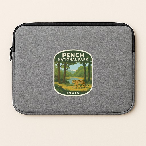 Pench India Iron On Heat Transfer Vinyl HTV Die-Cut World National Parks