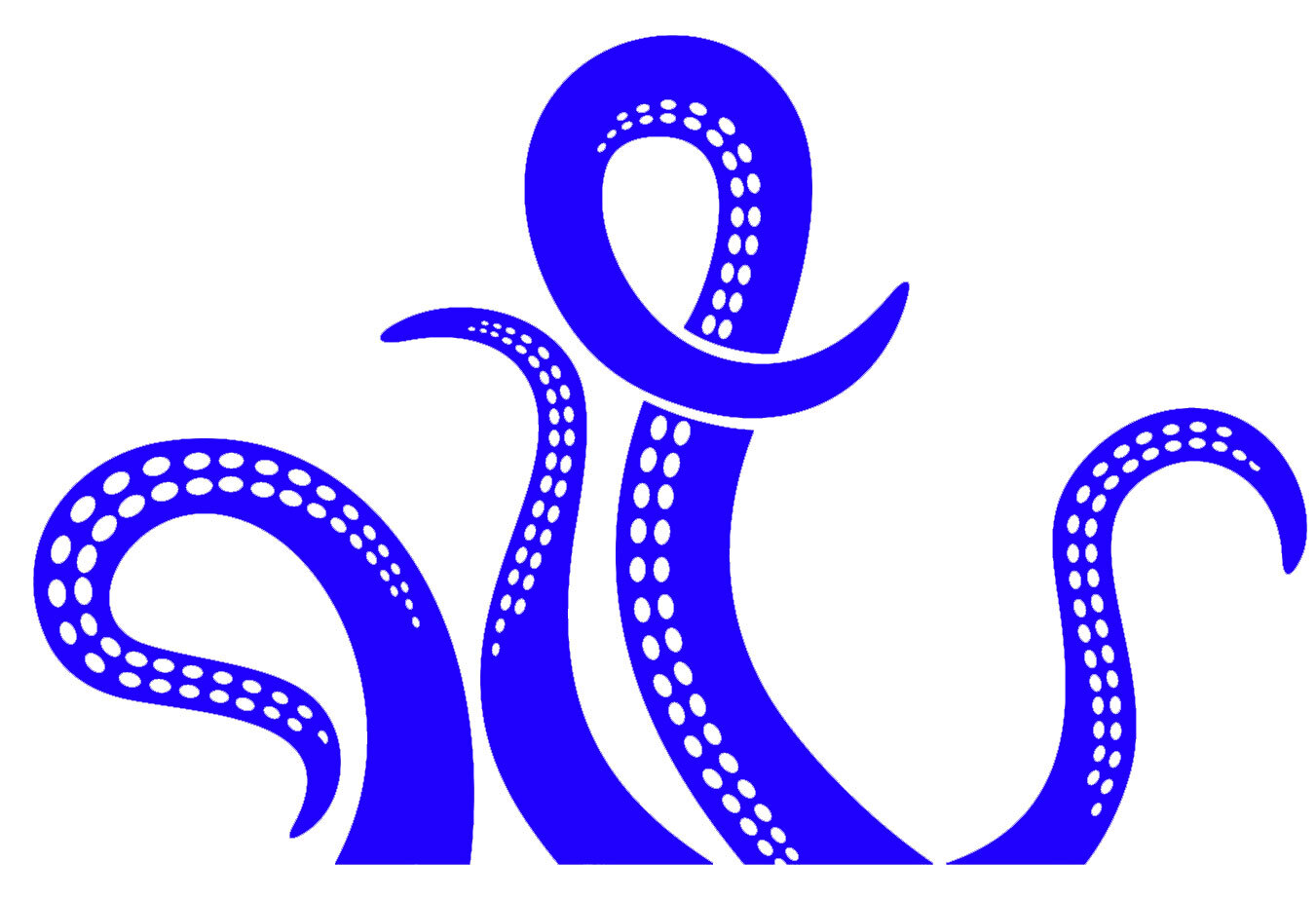 Octopus Tentacles Vinyl Decal Car Truck Camper RV Trailer Window Laptop Tablet