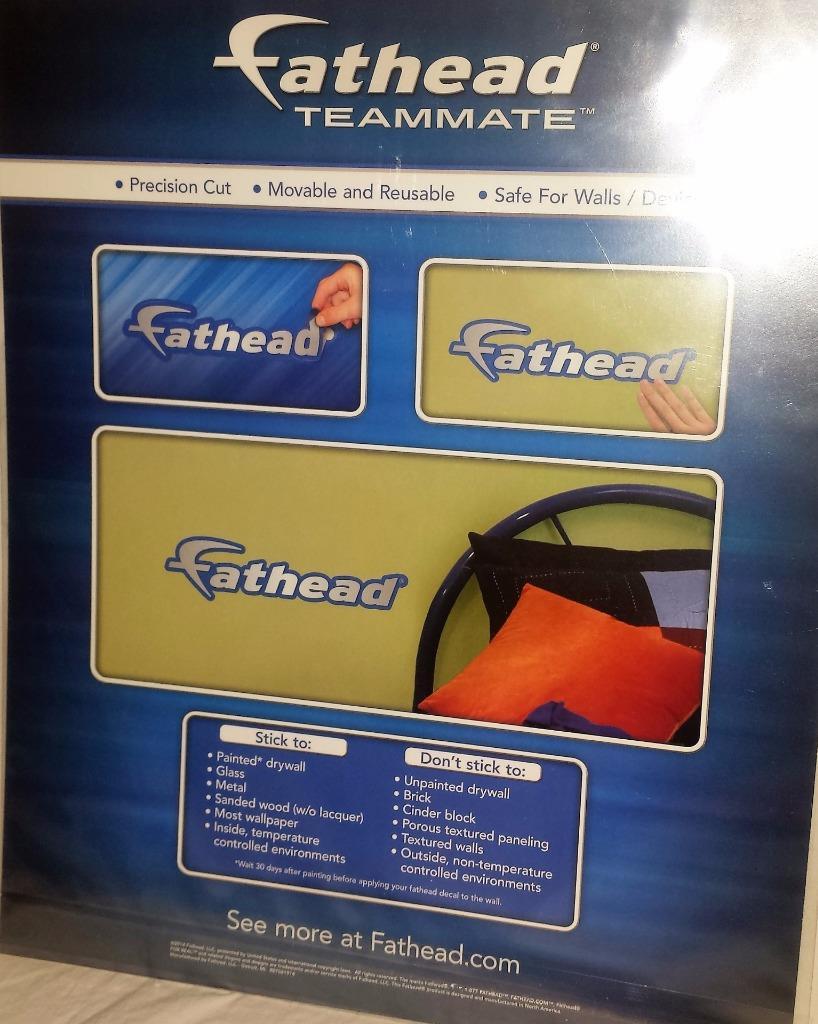 Fathead Dark Horse rearing 11" x 11" Teammate series 8 decals reusable stickers