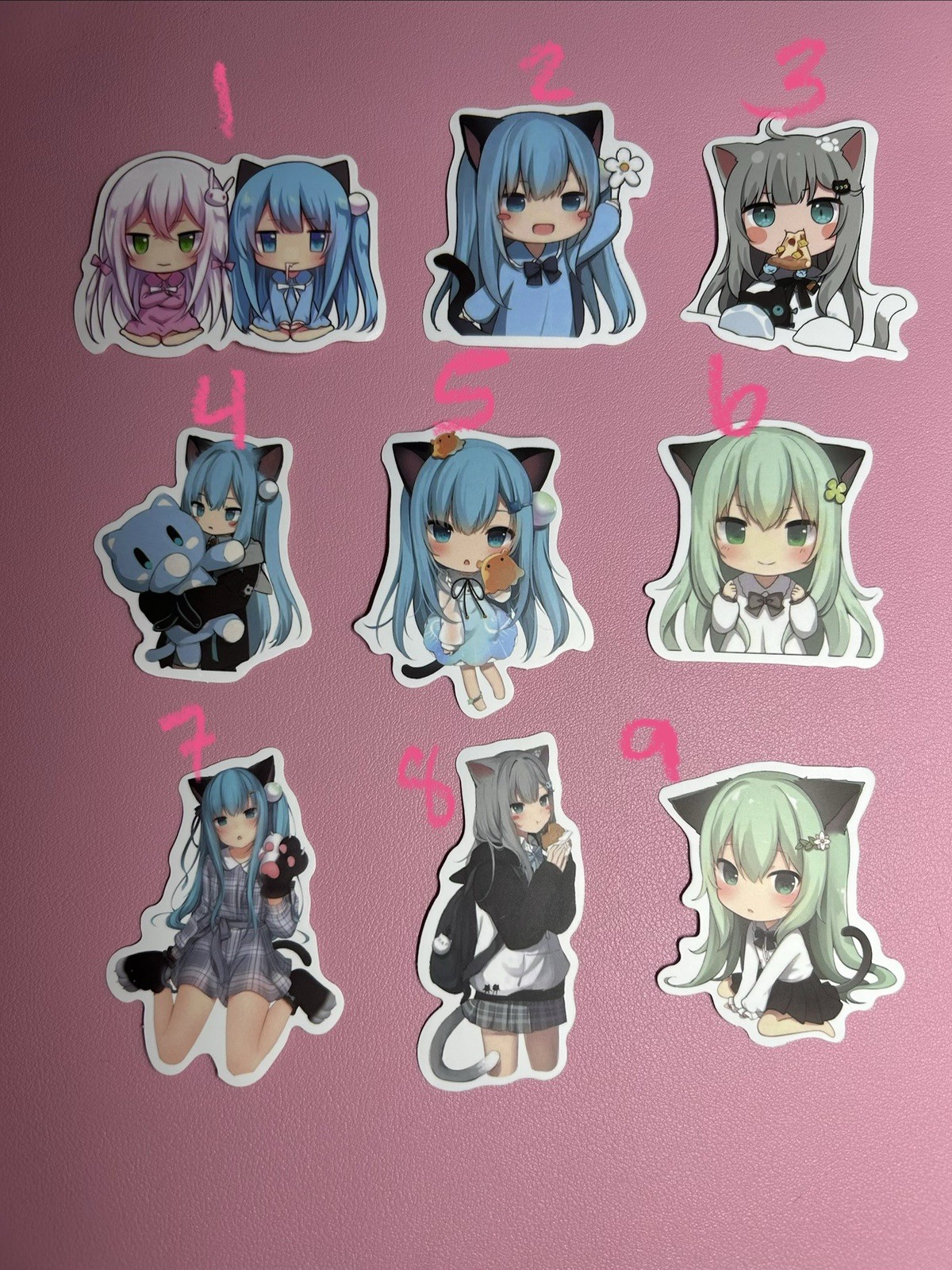 Neko And More Anime Stickers