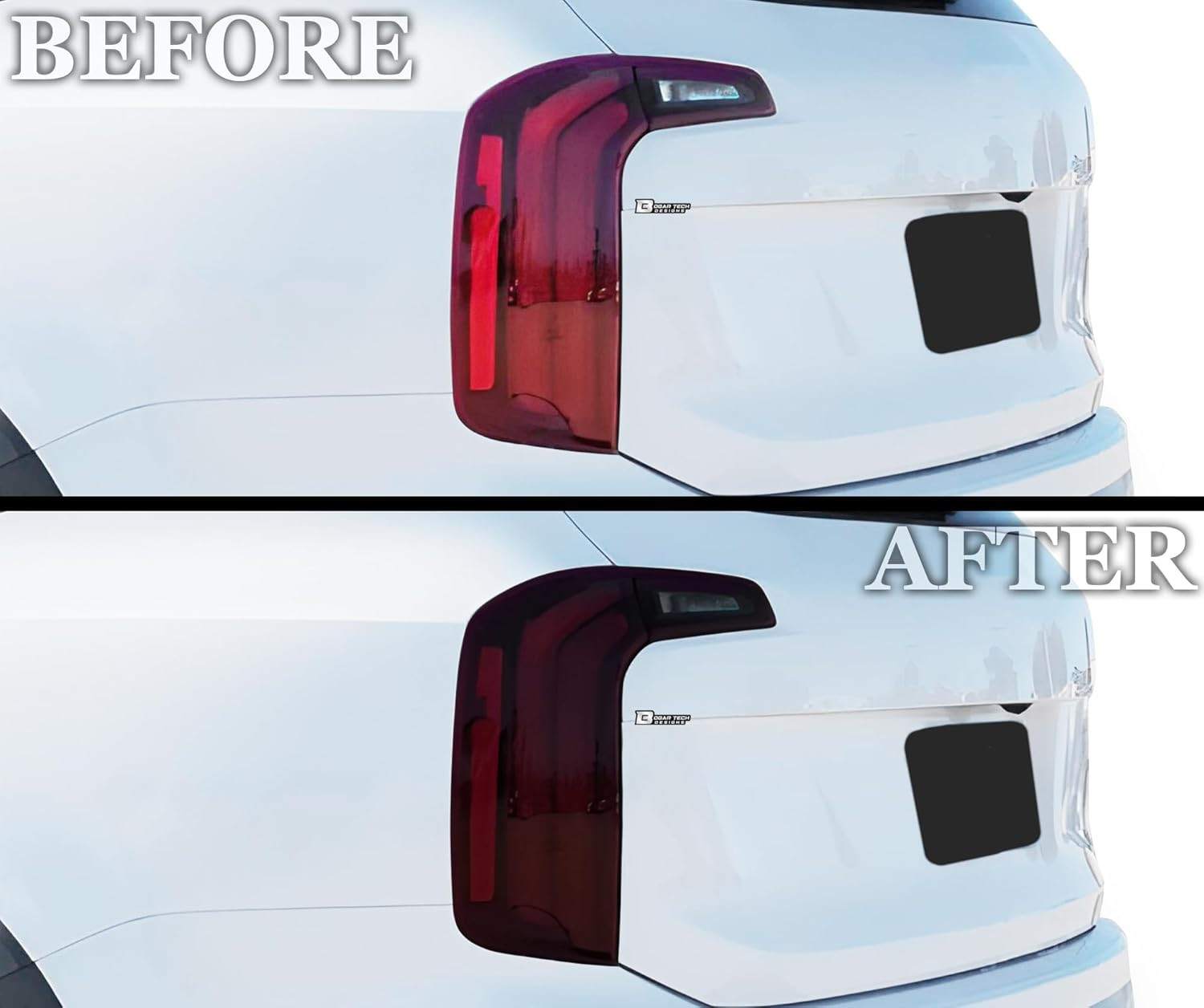 Kia Telluride 2023-2025 Dark Smoke Headlight Taillight Tint Film Kit