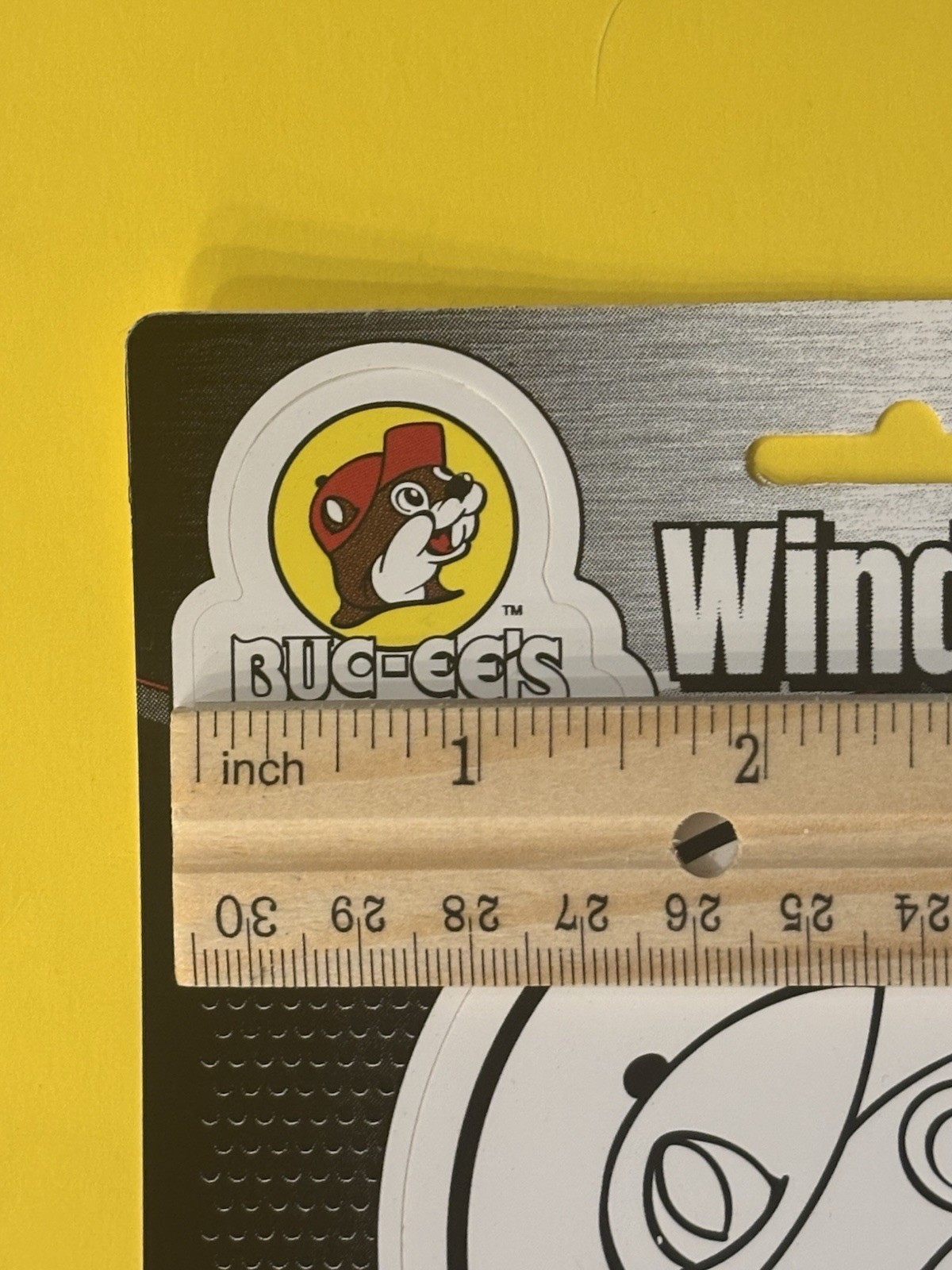 Buc-ee's Car Decal Window Decal Bucees White Sticker Plus One Free sticker