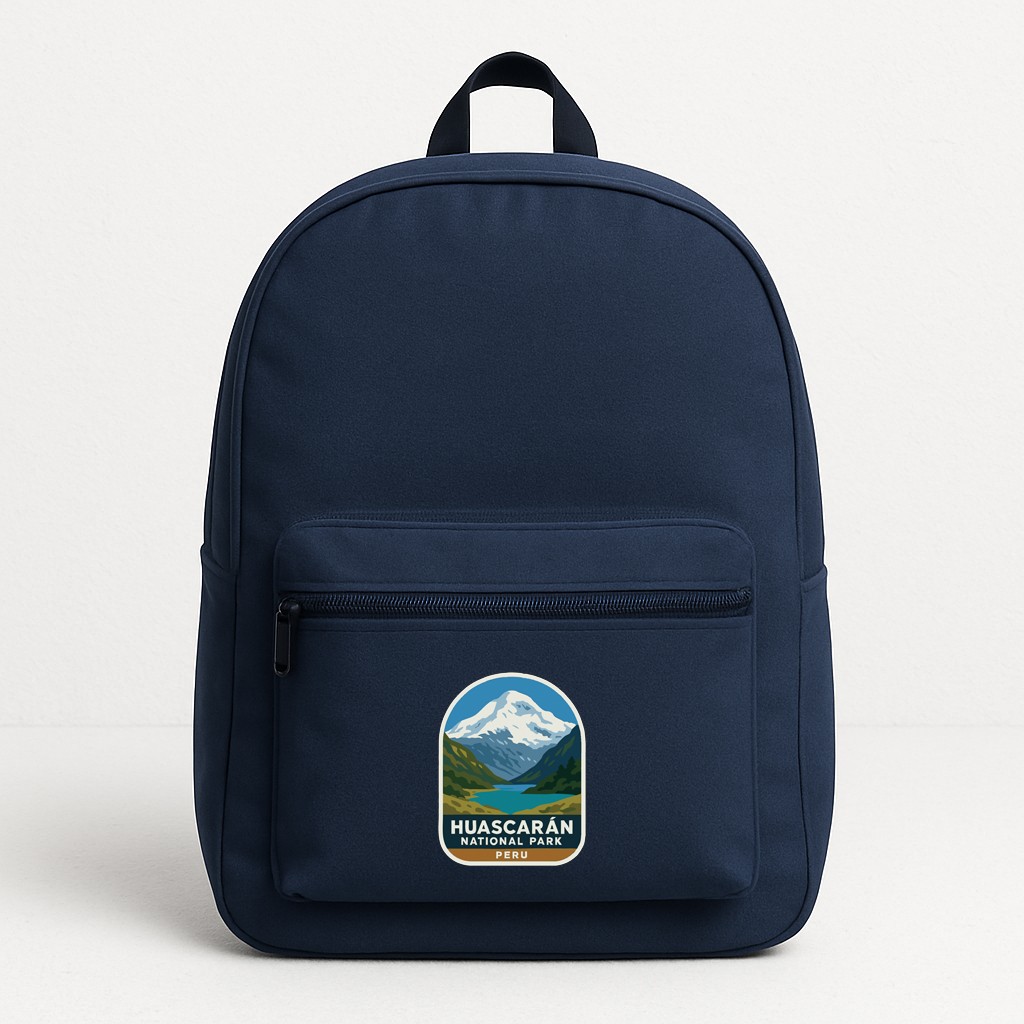Huascarán Peru Iron On Heat Transfer Vinyl HTV Die-Cut World National Parks