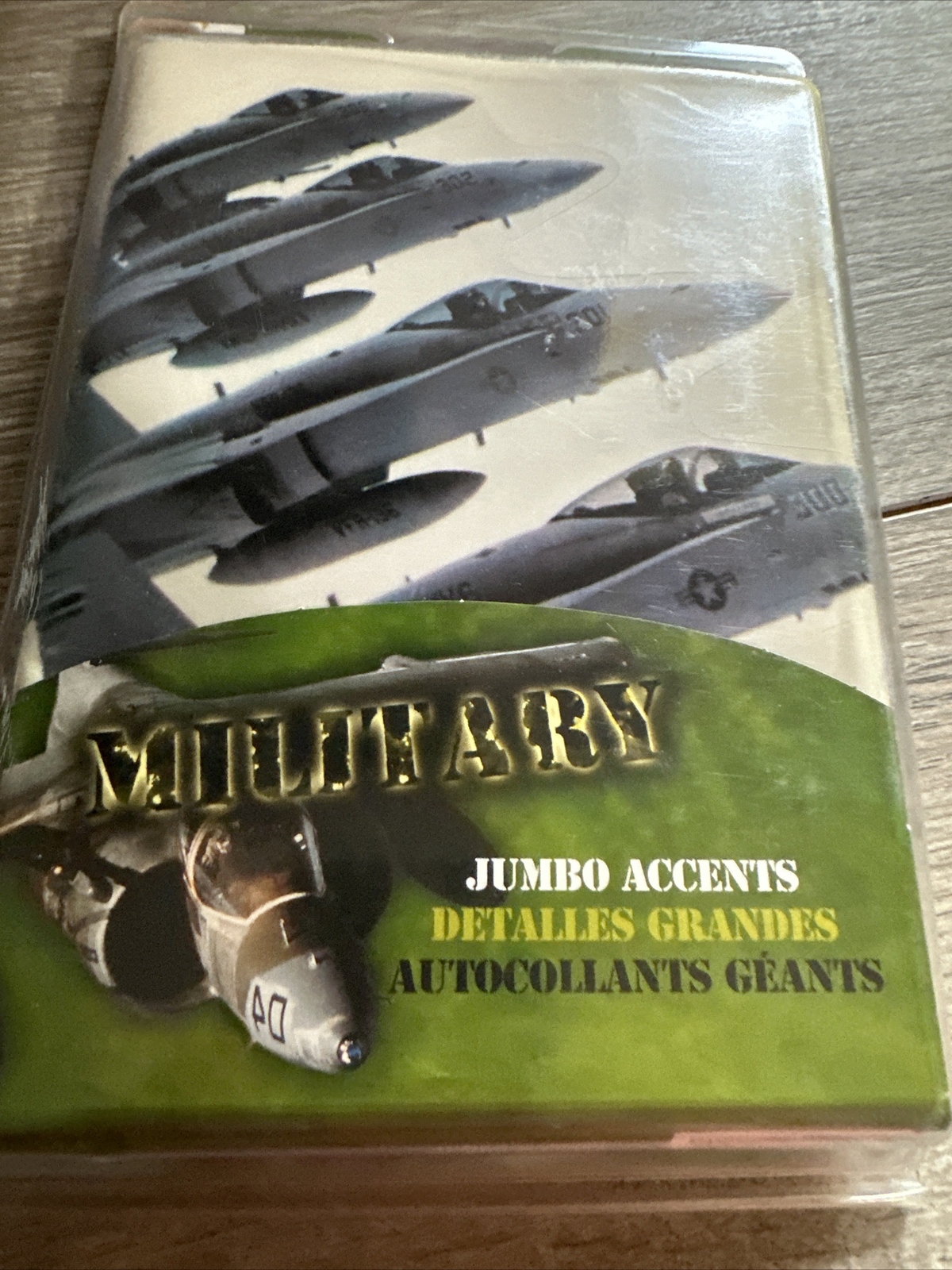 Brewster Military Jumbo Accents Wall Decals Kids Room 32pc Multicolor New Jets