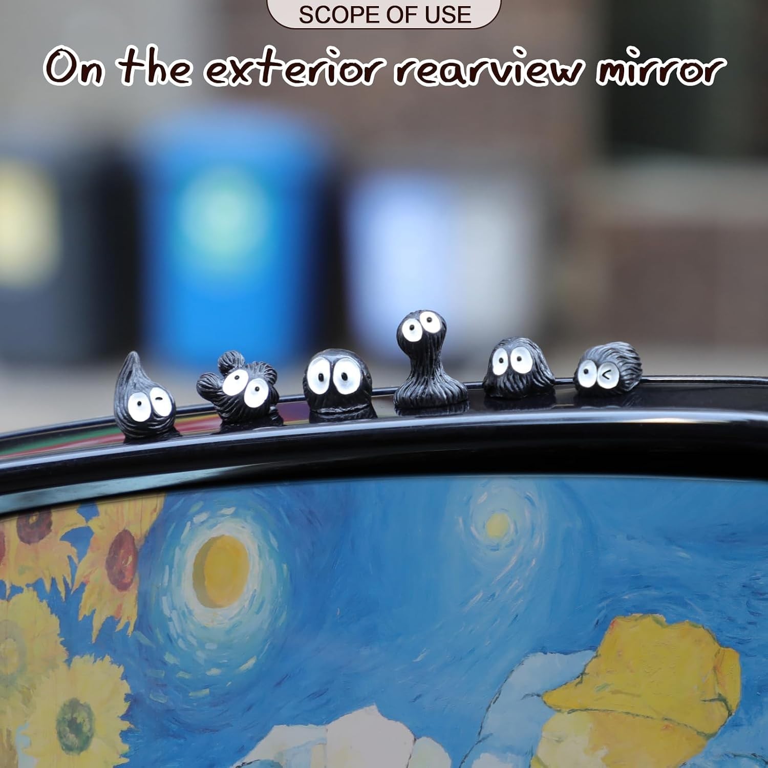 Tiny Soot Sprite Car Decorations – 35 Pcs for Joyful Journeys Everywhere