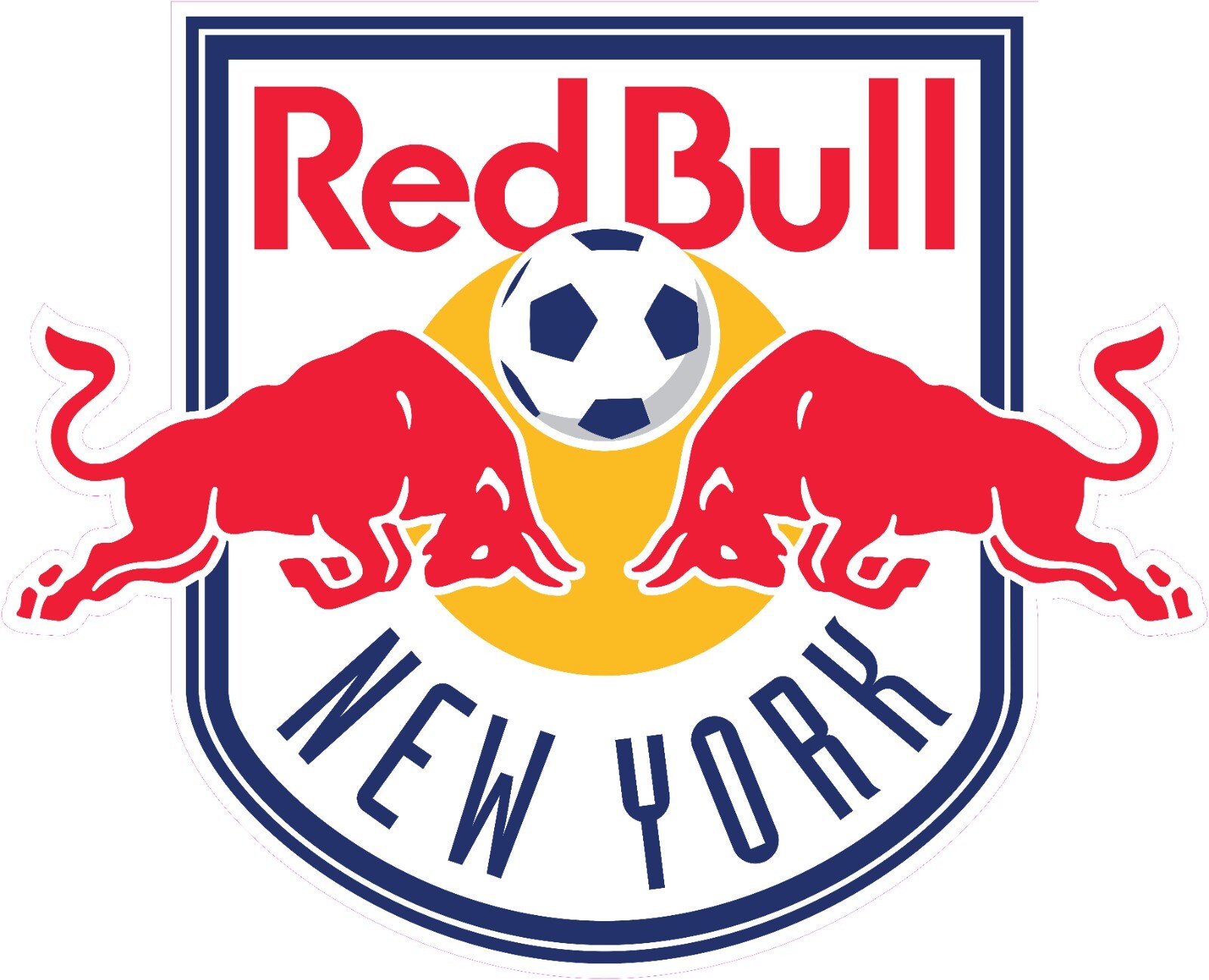 New York Red Bulls Soccer Vinyl Decal Sticker Car Truck Bumper Laptop Tumbler