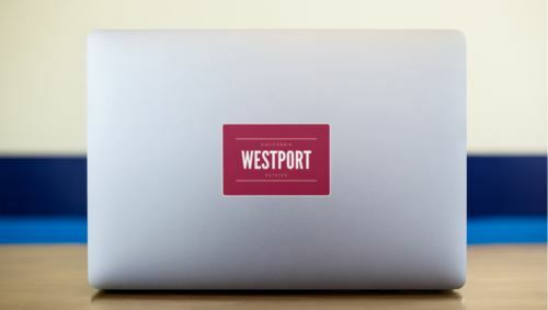 Custom Logo Stickers Personalized Vinyl Labels for Business 50 pk. | instMerch