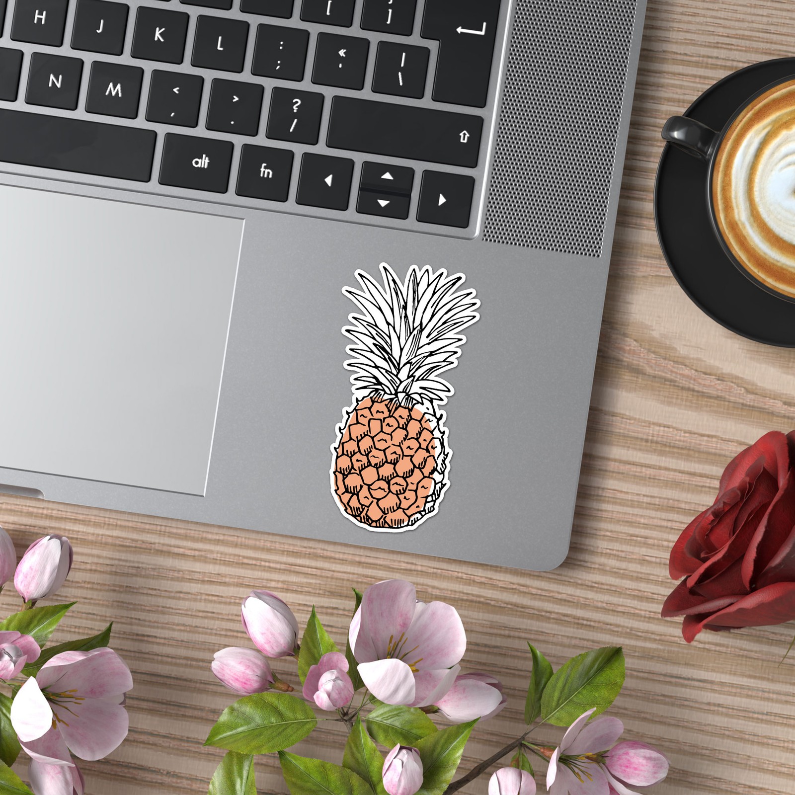 Pineapple – Vinyl Decal Sticker – Car Window Laptop – ebn12702