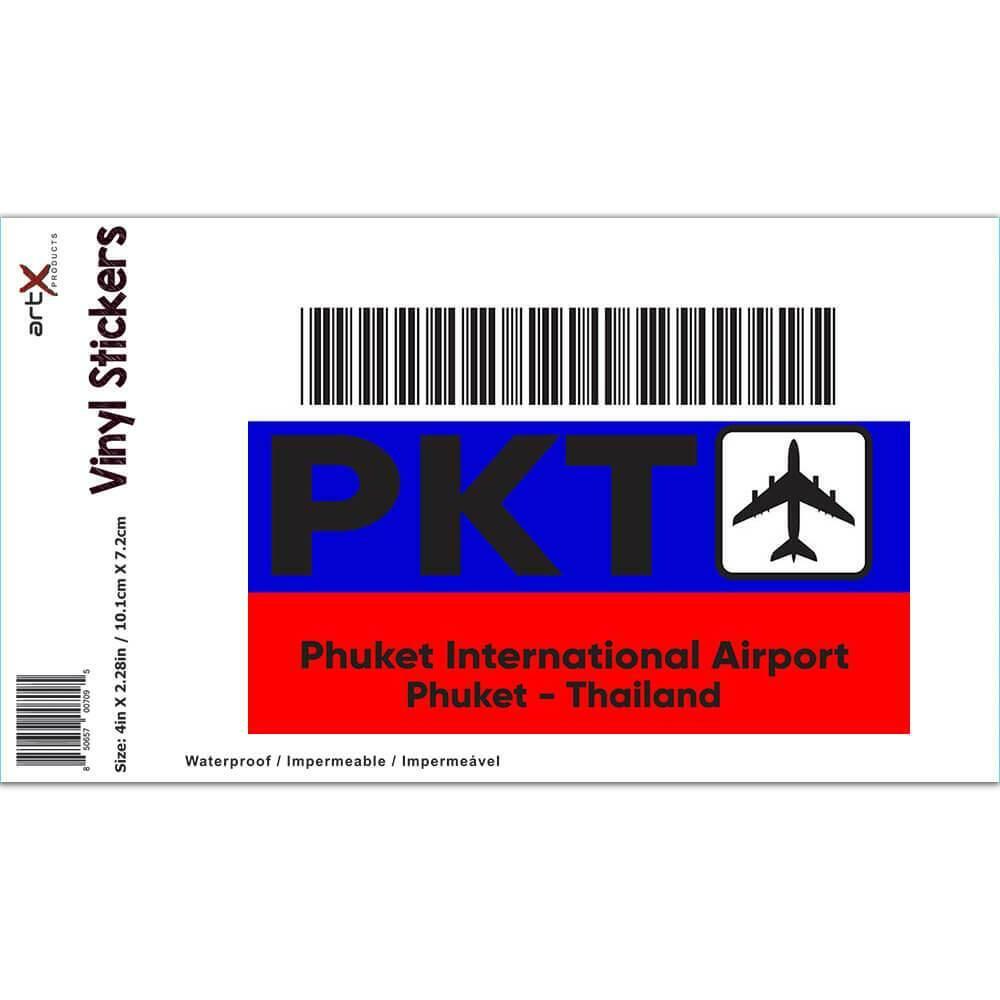 Gift Sticker : Phuket International Airport PKT Travel Airline Crew Pilot
