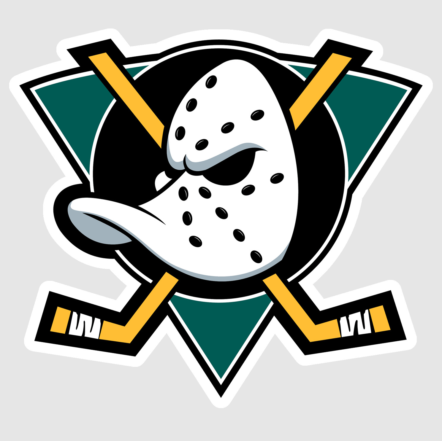 Anaheim Ducks Vinyl Sticker Decal 08