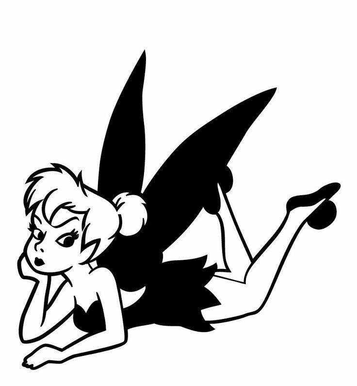 Vinyl Decal for Window – Tinker Bell – (Disney)