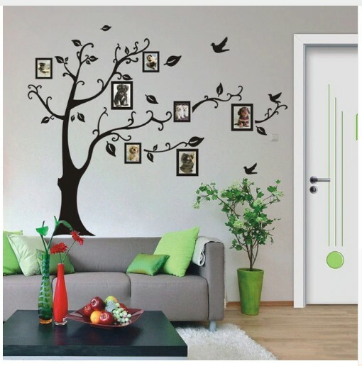 + WALL STICKERS WALL DECAL PHOTO FRAME TREE MEMORIES