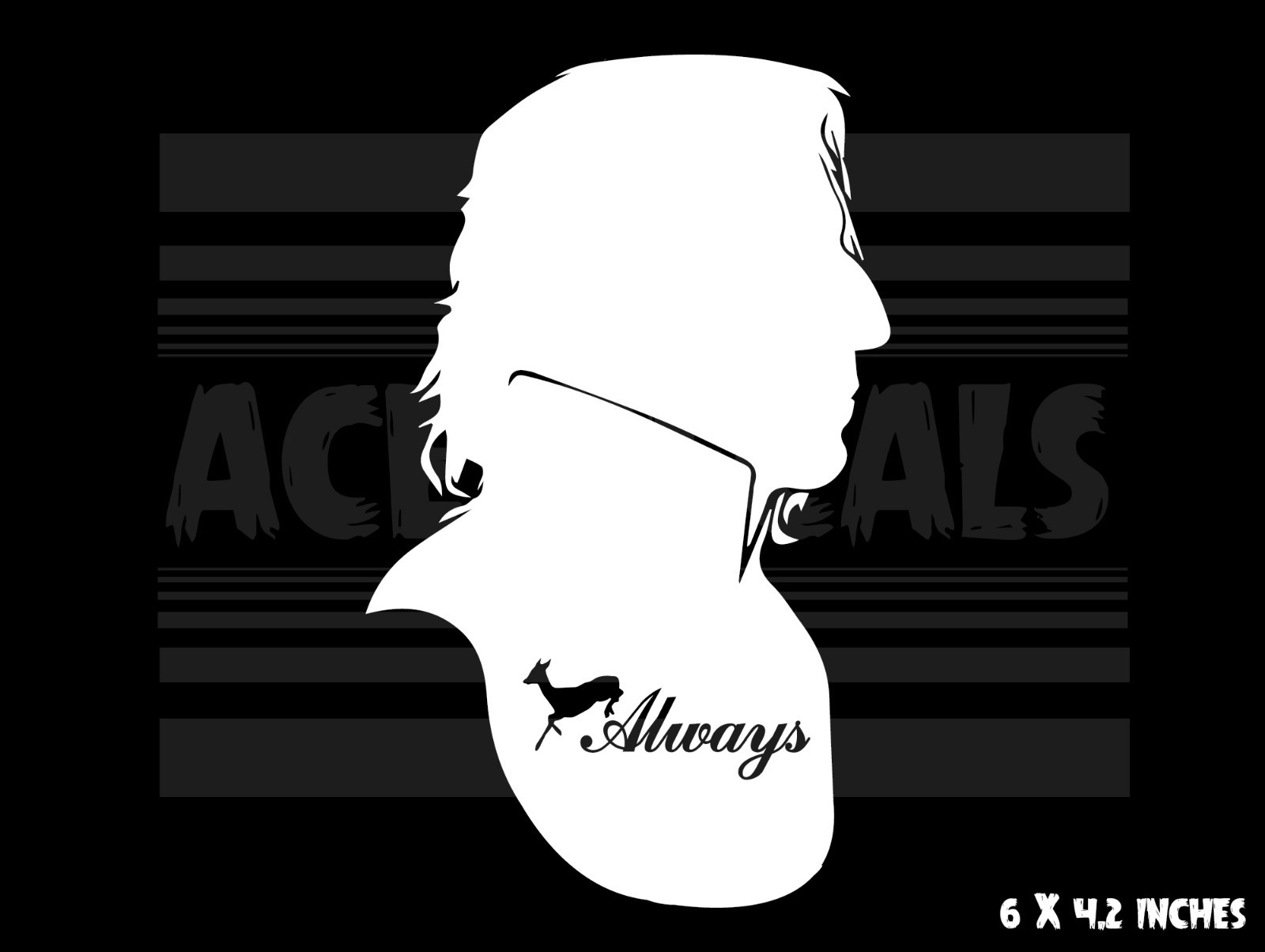 Harry Potter – Snape Always – Movie Laptop Vinyl decal sticker