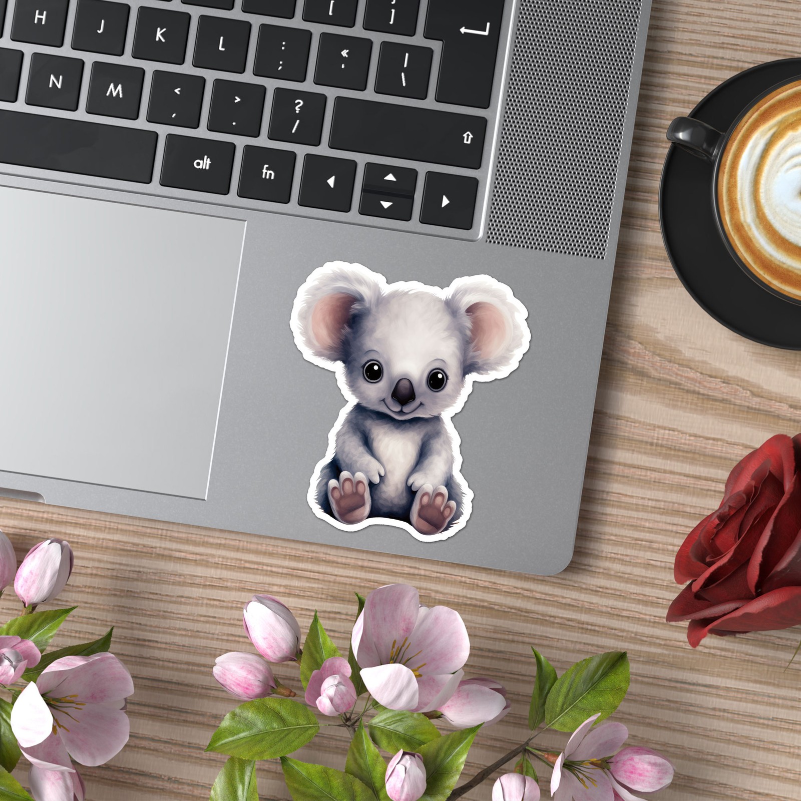 Cute Baby Koala Bear – Vinyl Decal Sticker – Car Window Laptop – ebn11220