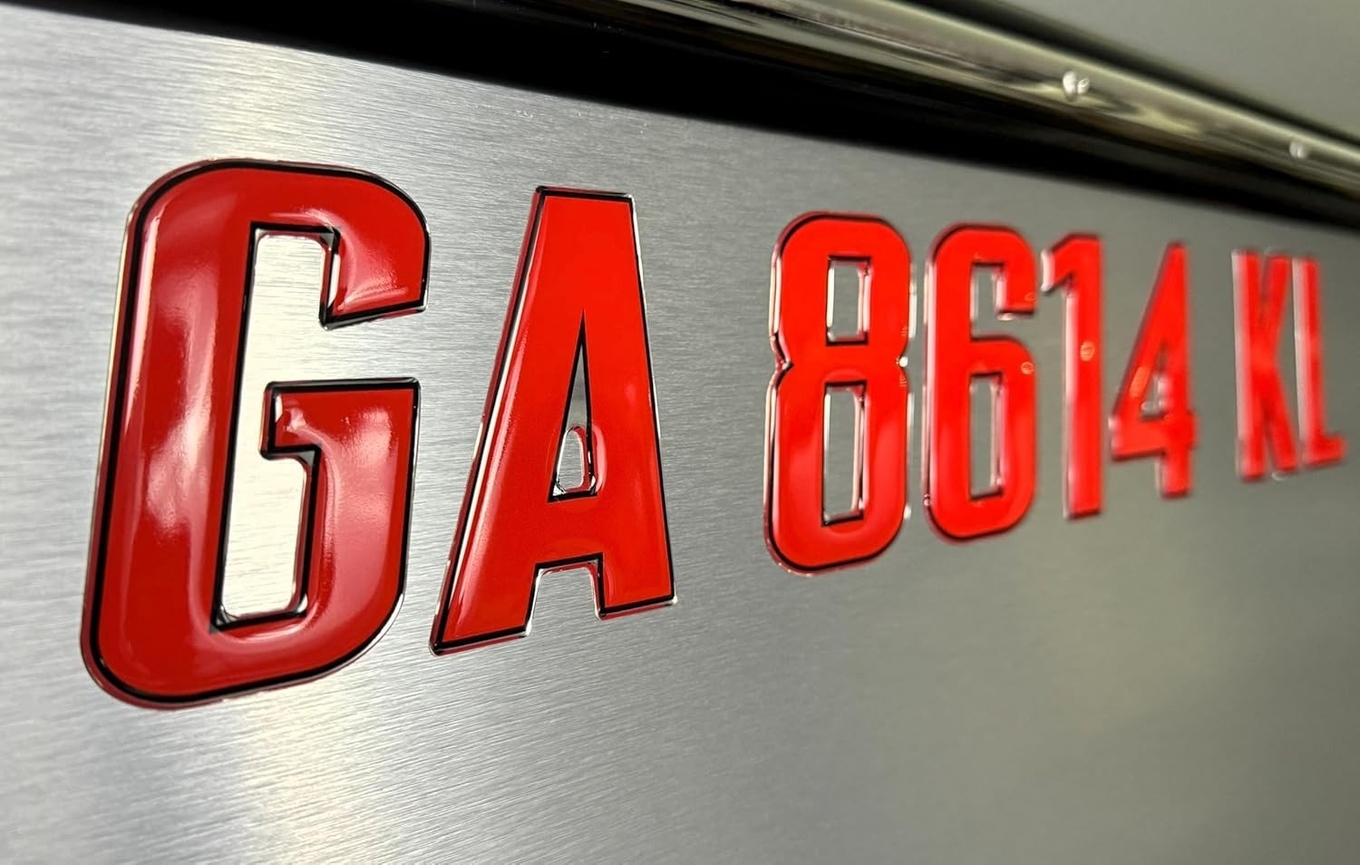 Boat and Jet Ski Lettering Marine Grade Raised Registration Numbers Raised Domed