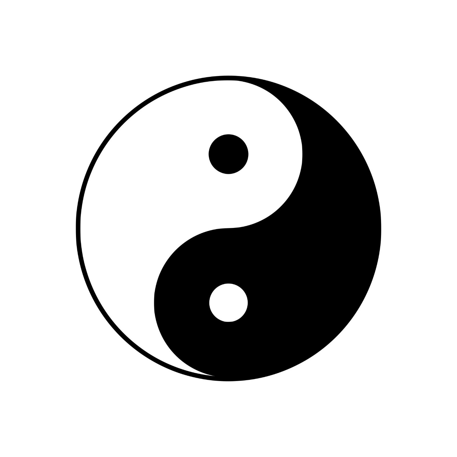 Yin Yang Vinyl Decal Sticker | Yin and Yang | Chinese Philosophy Taoism