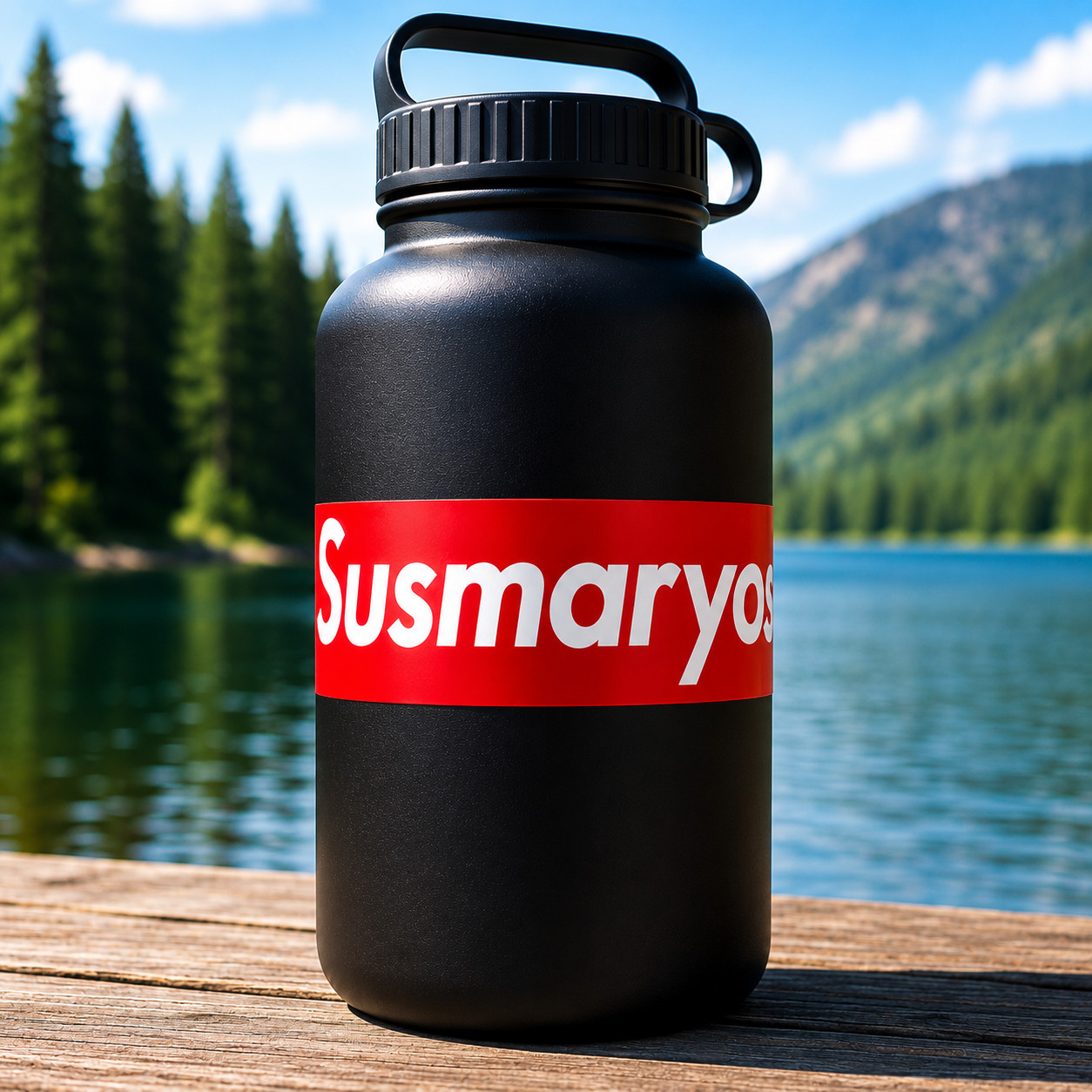 Susmaryosep! 8×2 Rectangular Glossy Vinyl Sticker | The Supreme Pinoy Expression