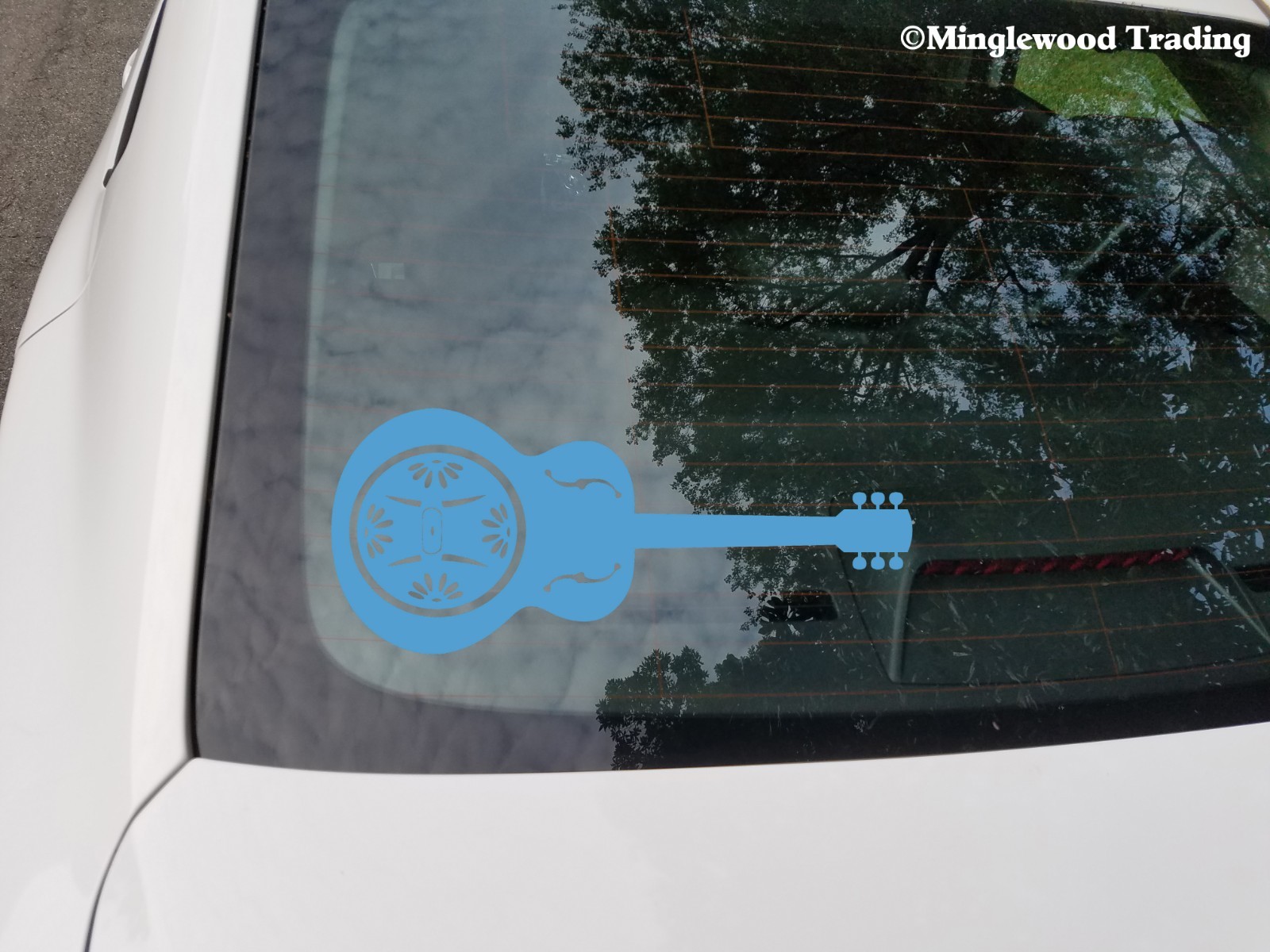 DOBRO Vinyl Sticker – Guitar – Bluegrass Country Blues Music – Die Cut Decal