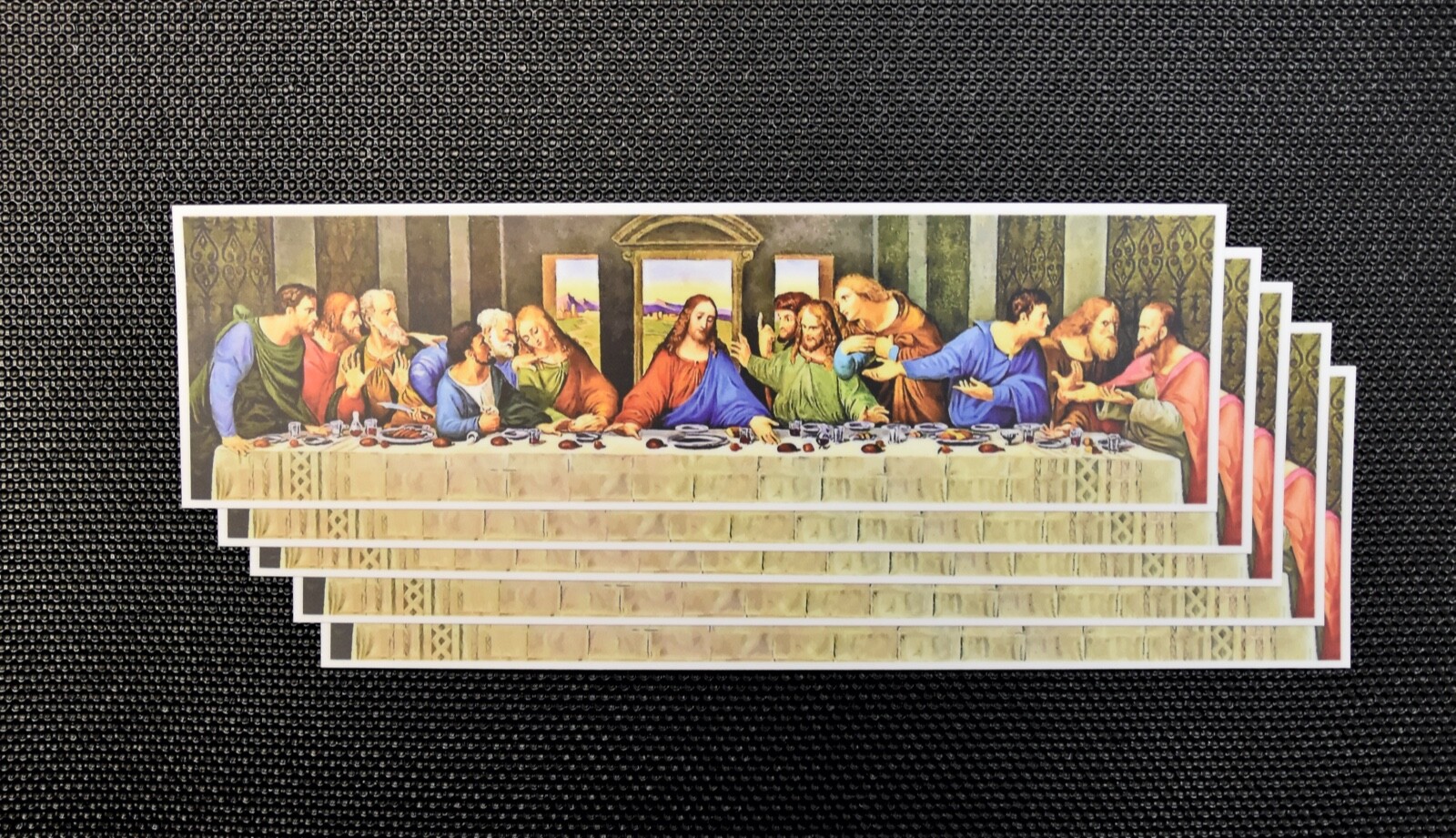 Last Supper Box Sticker 5-Piece Set Logo Vinyl Decal Supreme