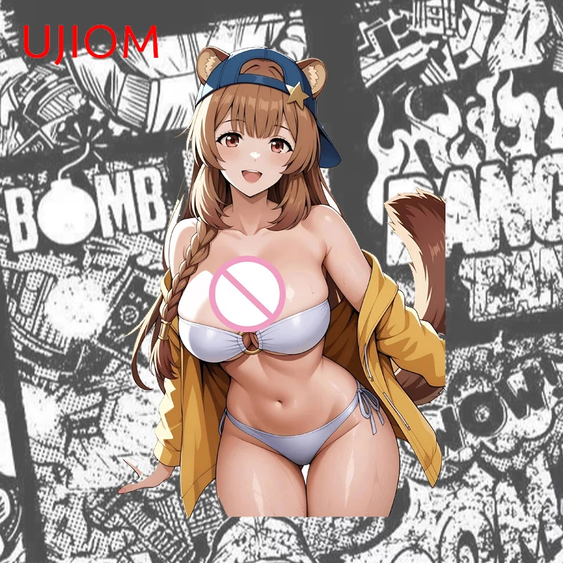 UJIOM Raphtalia Waifu Wall Sticker Decals Occlusion Scratch Room Decoration