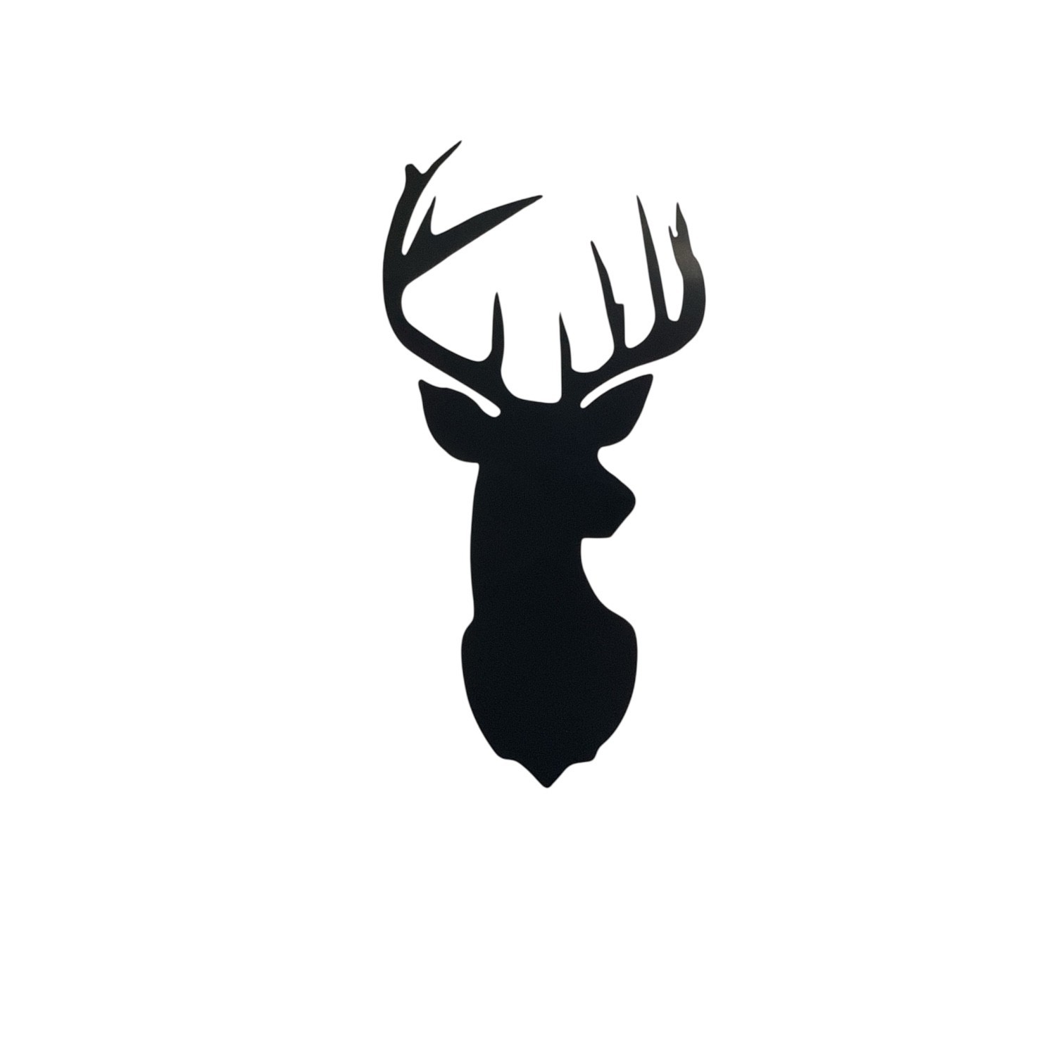 DEER BUCK HEAD Vinyl Decal for Jeep Car Truck Bumper Wall Window