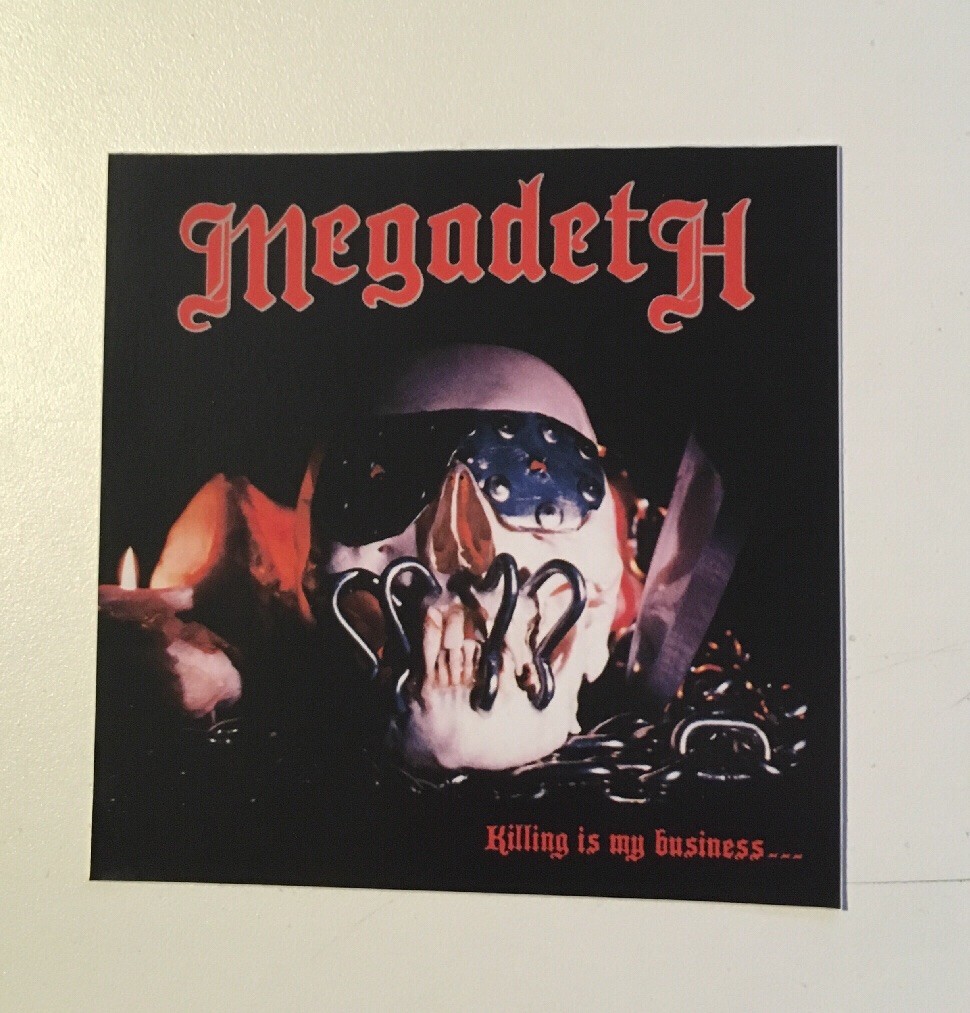 Megadeth Sticker – Killing Is My Bussiness… And Business Is Good
