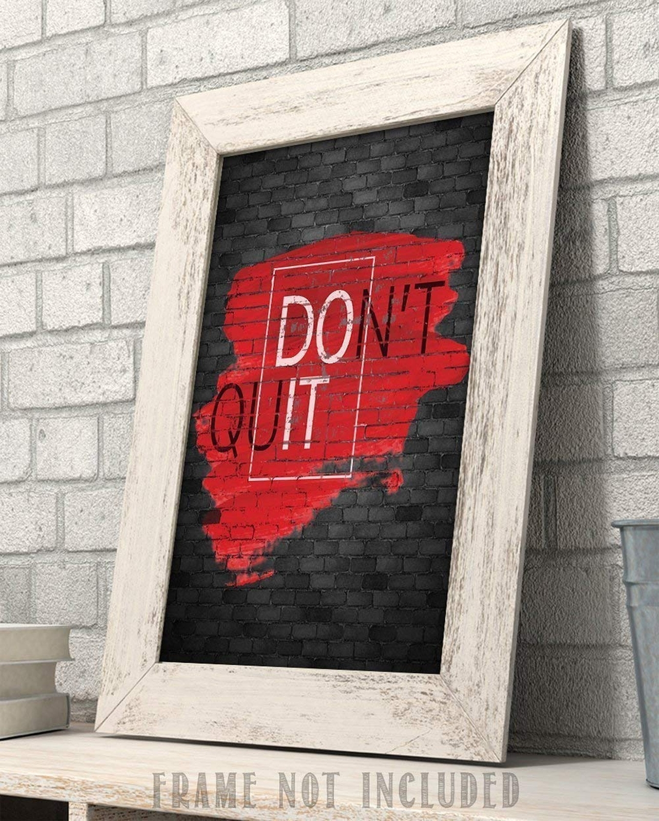 Don't Quit/Do It – 11×14 Unframed Typography Art Print Poster – Great Inspira…