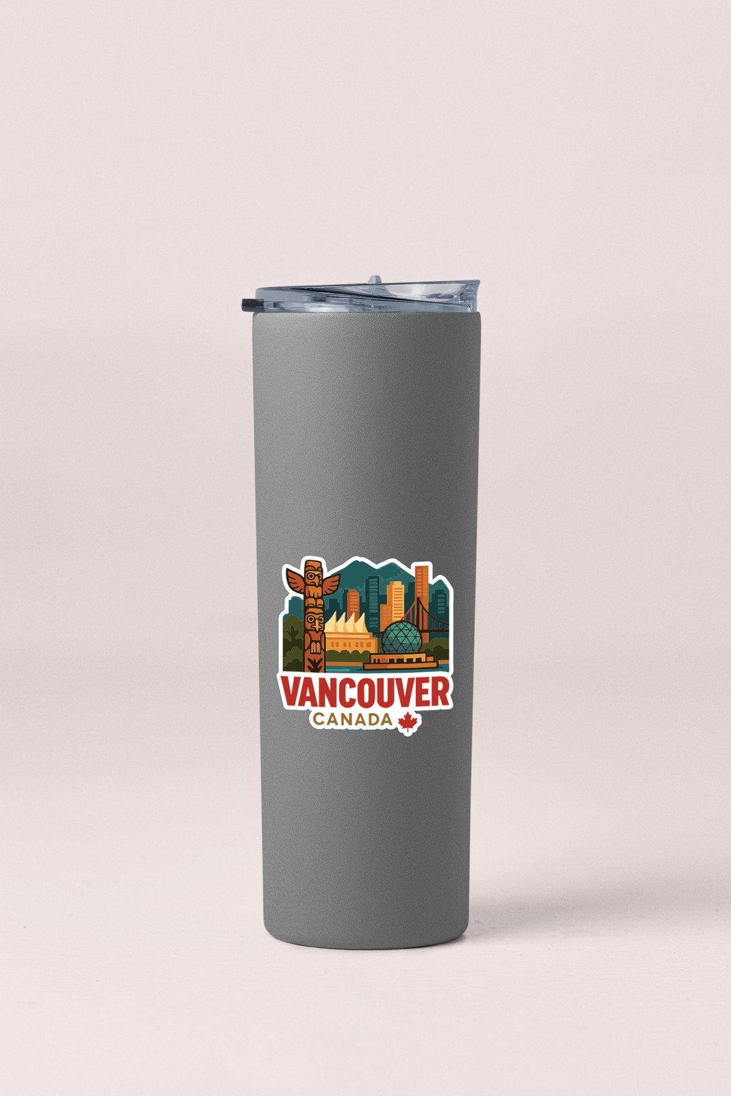 Vancouver Canada Sticker Decal Vinyl Die-Cut City Skyline Landmark Design