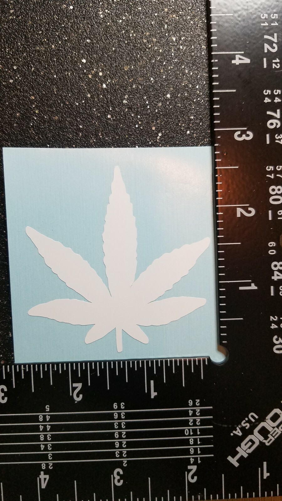 420 Pot Leaf Cannabis Vinyl Decal Car Truck Window Laptop Bumper Board SUV cups