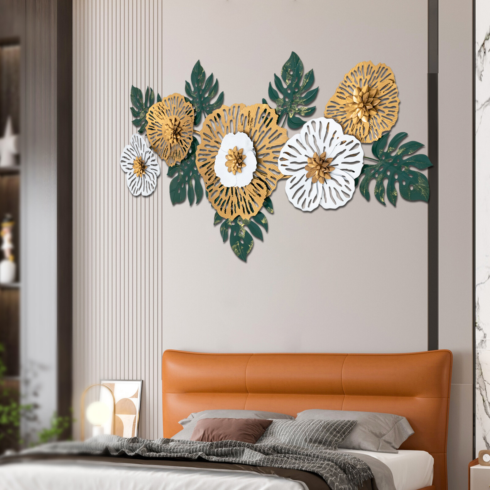 3D Flower Shaped wall Sticker decal Home Art decor Free Shipping !!!