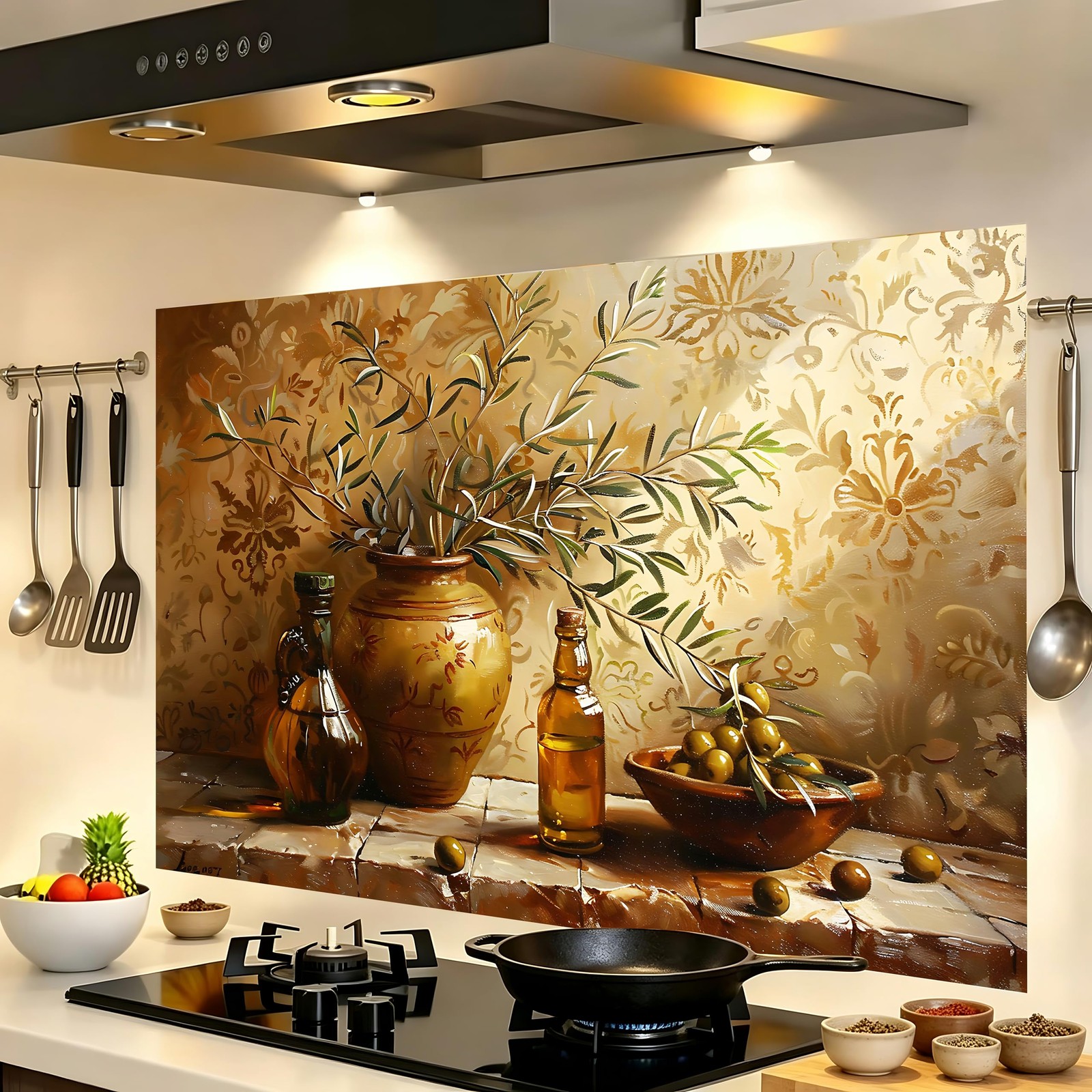 Kitchen Wall Sticker 35.43×23.62in Peel and Stick Kitchen Backsplash Sticker …
