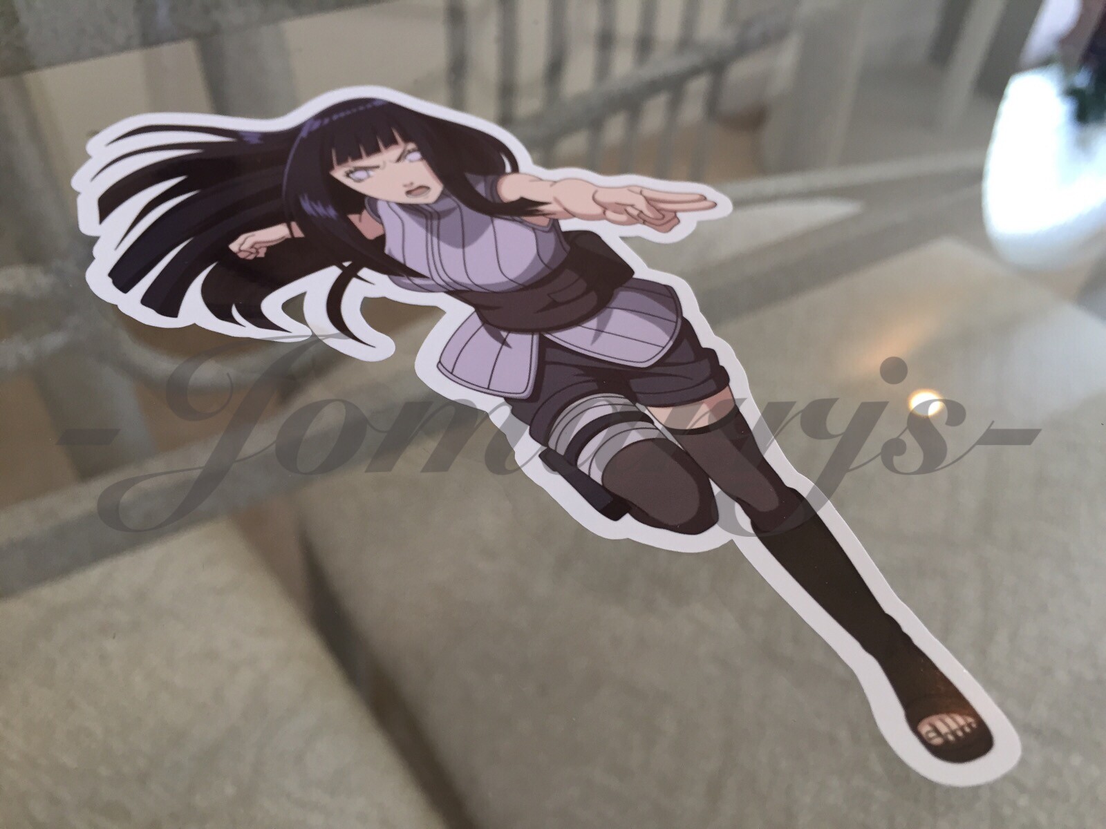 Naruto – Anime – Hinata Hyuga Sticker Decals Vinyl Sign Comic laptop surface