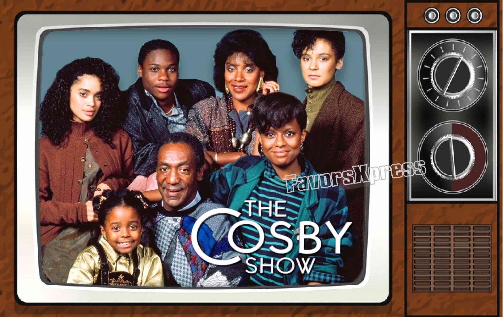 The Cosby Show Classic TV Show PHOTO MAGNET 4 X 2.5 INCHES