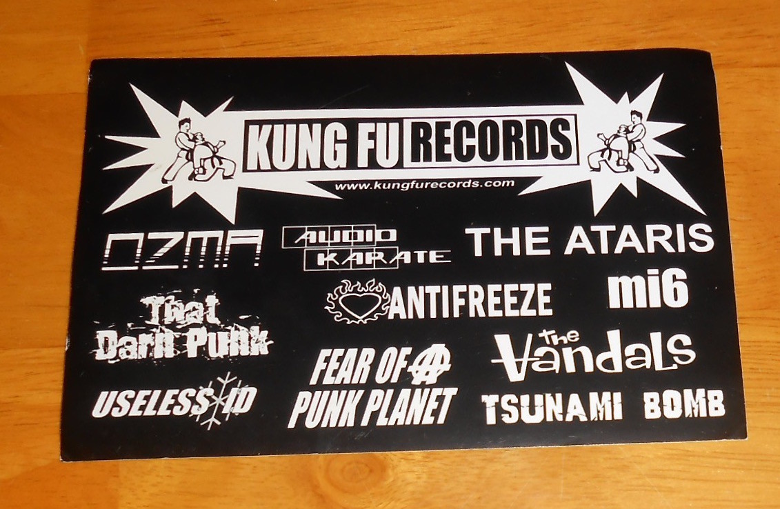 Korn Untouchables Sticker Original Promo (rectangle) 4.5×4