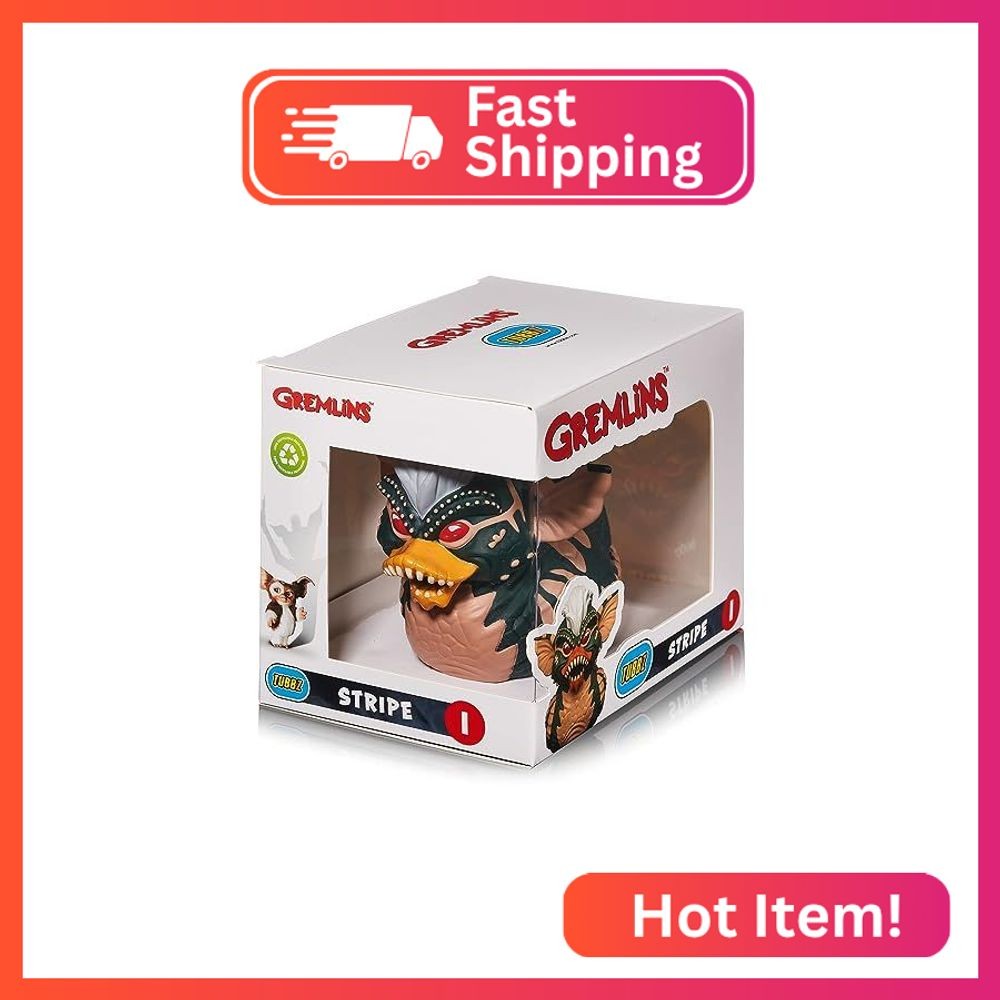 TUBBZ Boxed Edition Stripe Collectible Vinyl Rubber Duck Figure – Official Greml