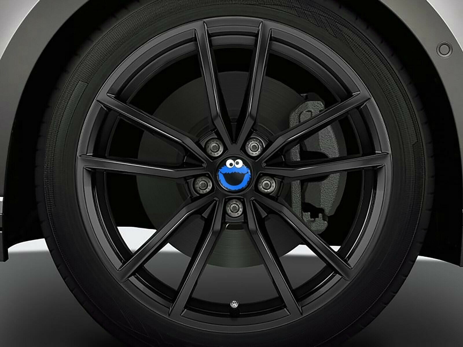 3D Domed Wheel Center Stickers – Centre Cap Gel Decals – Made in EU | A 58 X