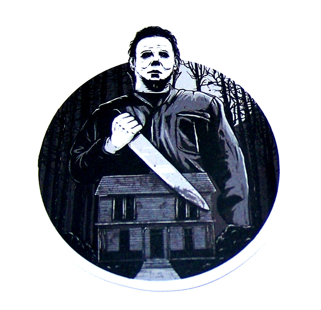 Halloween Michael Myers Cut Sticker Decal Movie Horror Film The Boogeyman