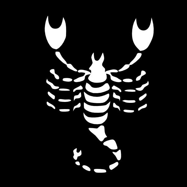 SCORPIO Scorpion Zodiac Astrology Vinyl Decal Car Wall Sticker CHOOSE SIZE COLOR