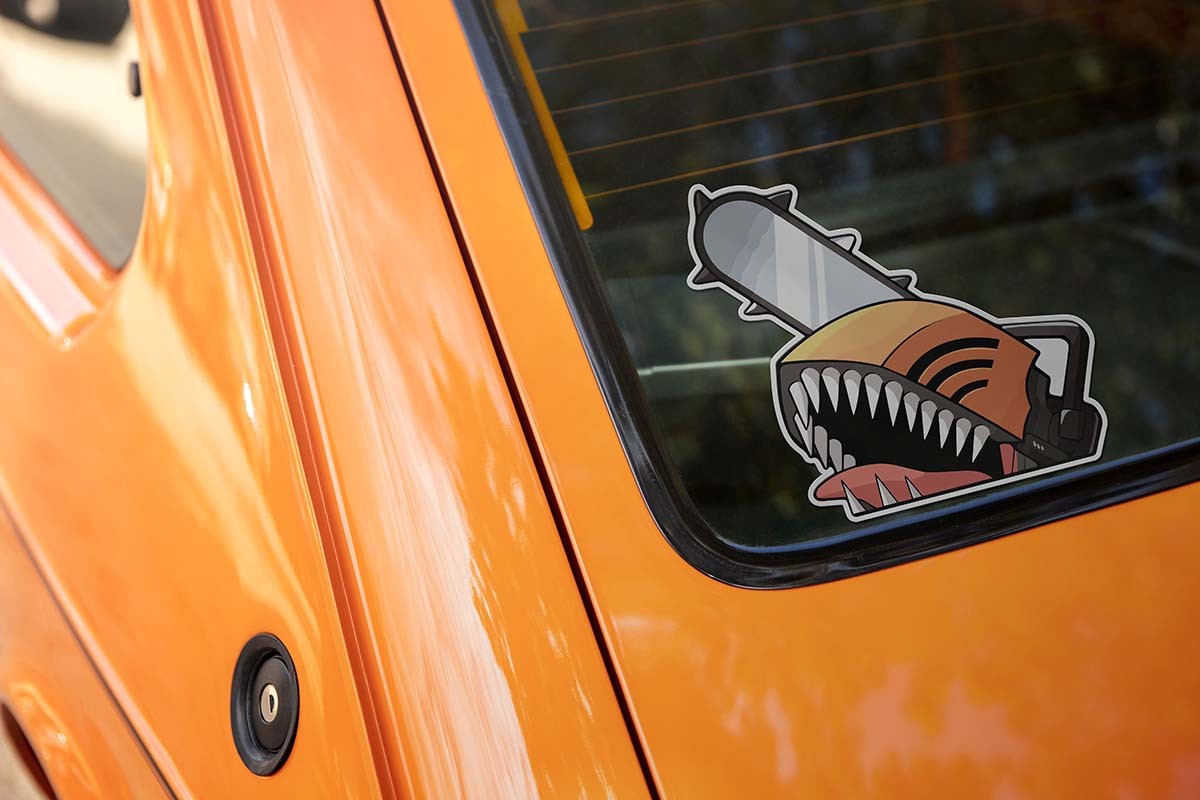 Chainsaw Man Peeker Sticker Anime Car Decal Denji Vinyl Made in USA